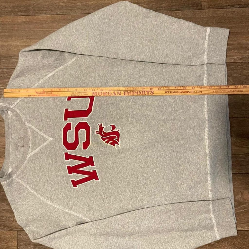 The Unbranded Brand WSU Rams grey crewneck sweatshirt(fits a men's size L/XL) Size US L / EU 52-54 / 3 - 2 Thumbnail