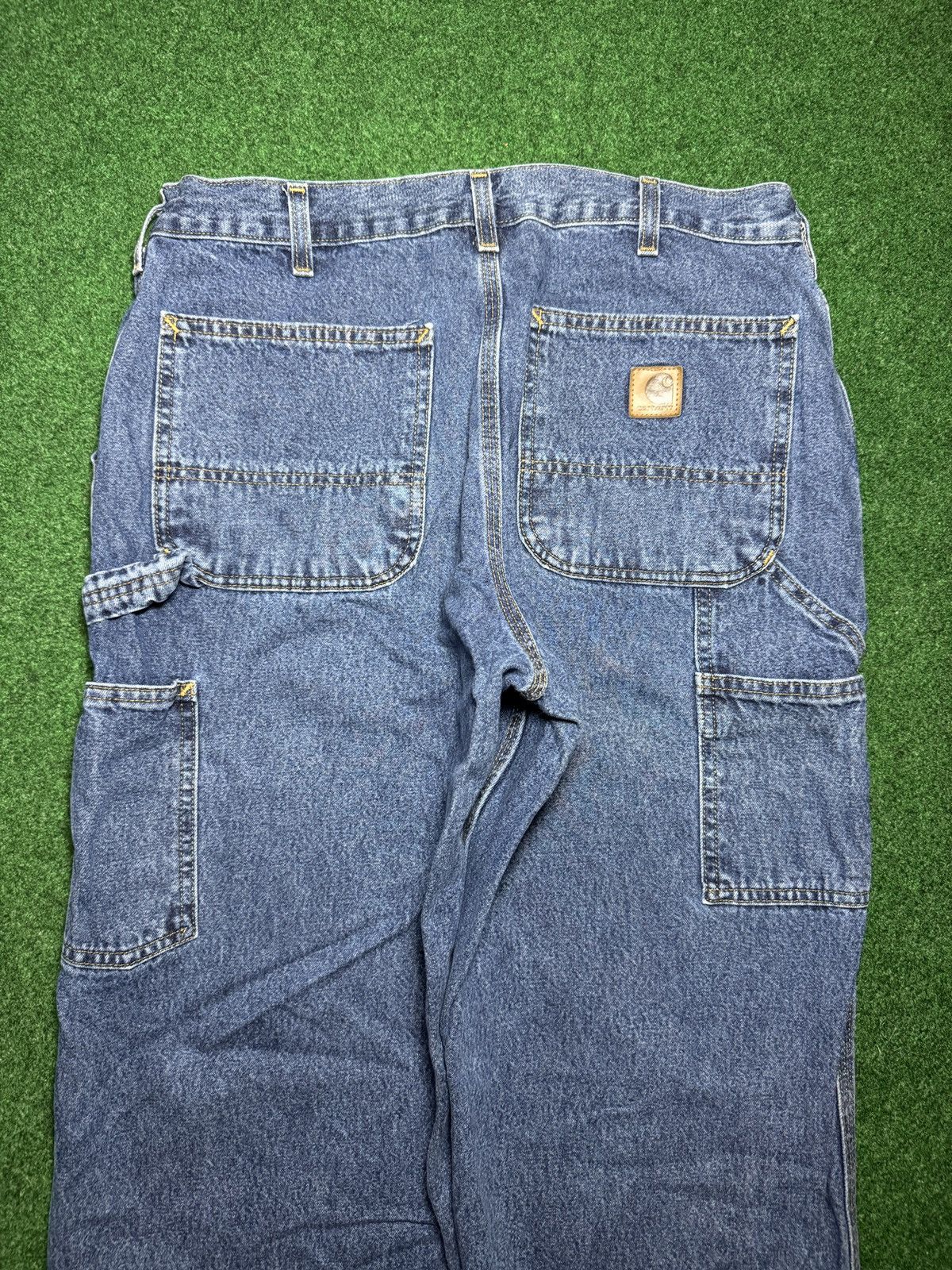 Carhartt Y2K Carhartt Carpenter Baggy Wide Leg Skater Grunge Jeans Size US 33 - 2 Thumbnail