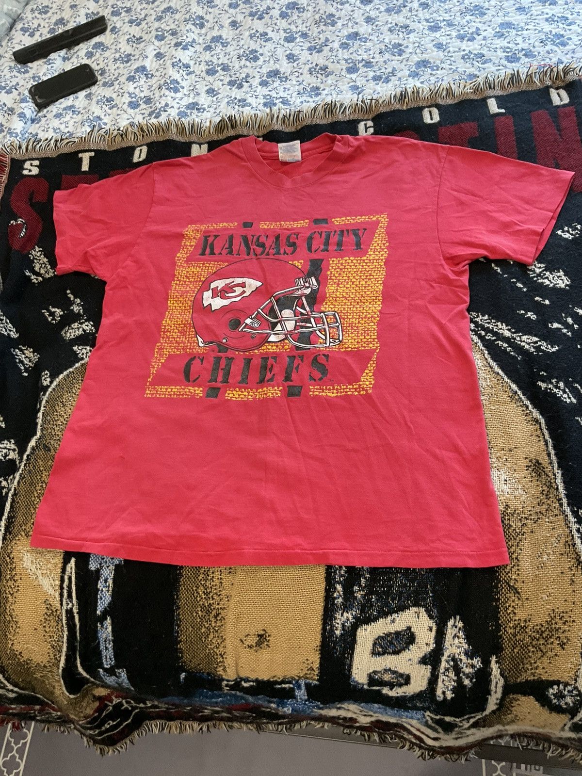 NFL Vintage Kansas City chiefs shirt xl Size US XL / EU 56 / 4 - 1 Thumbnail