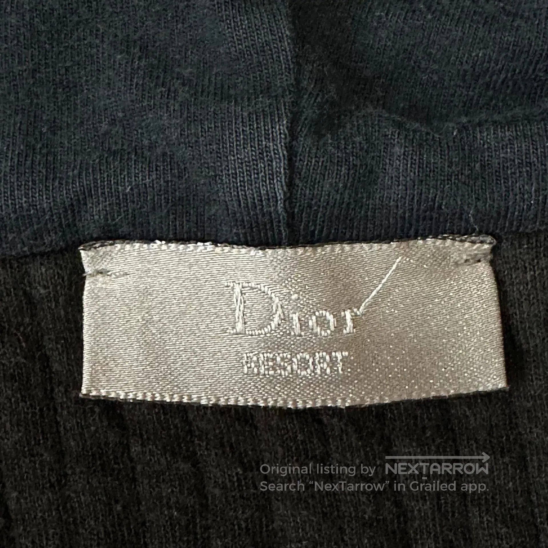 Dior Dior Black Wool Zip Hooded Jacket. Size US M / EU 48-50 / 2 - 7 Thumbnail