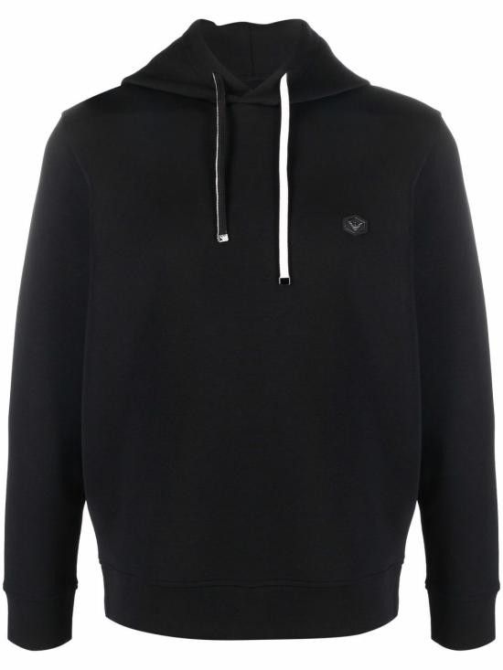Emporio Armani EMPORIO ARMANI Women Hoodies 8N1MD0 1JHSZ0999 Black Size XXL / US 16-18 / IT 52-54 - 1 Thumbnail