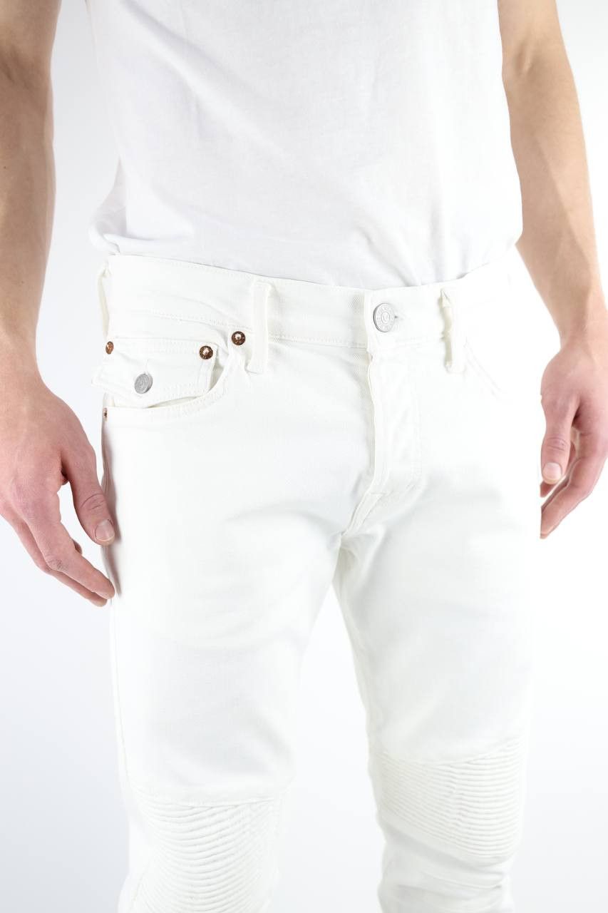 True Religion TRUE RELIGION White relaxed skinny jeans Size US 33 - 6 Thumbnail