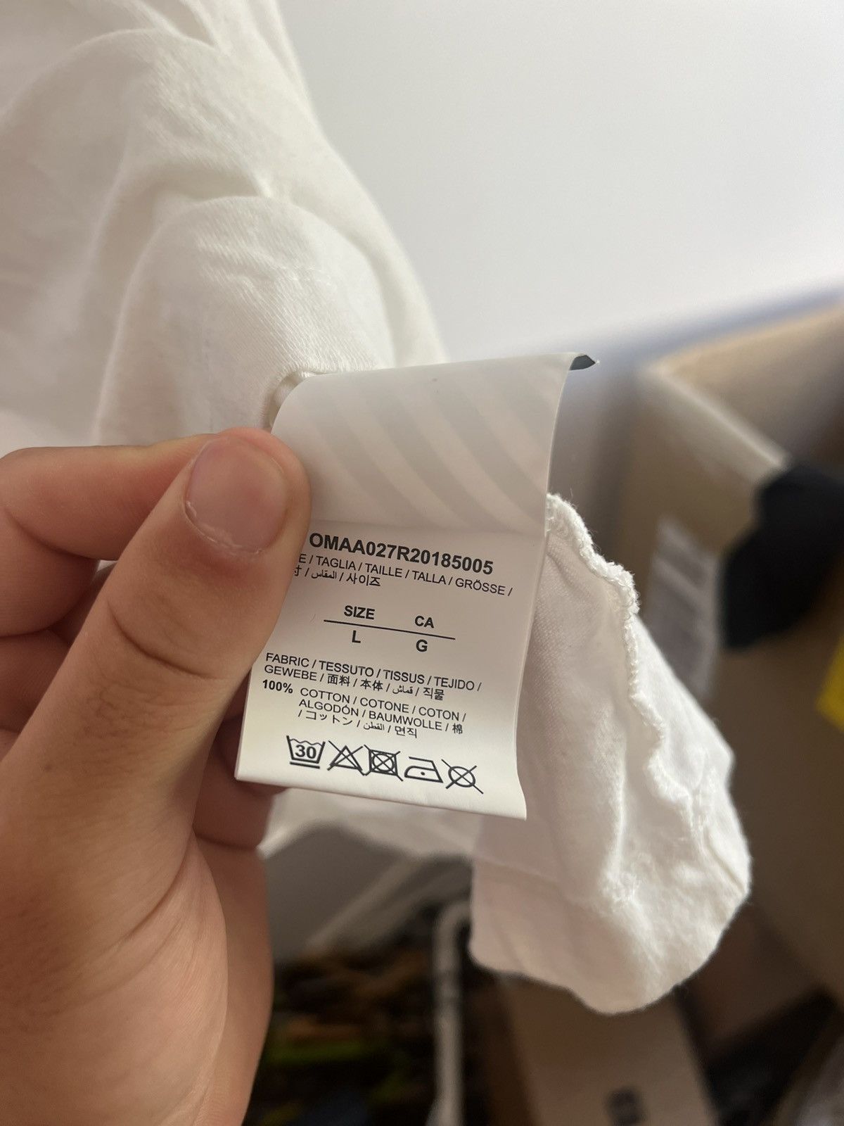 Off-White Off white Golden Ratio TEE Size US L / EU 52-54 / 3 - 13 Thumbnail