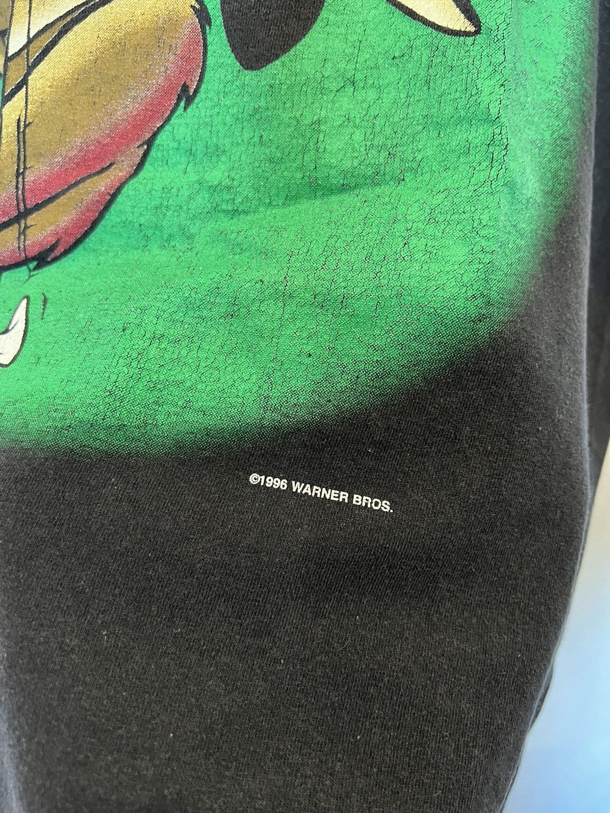 Vintage Keep Smiling 1996 Warner Bros T Shirt Tee Vintage Size US XL / EU 56 / 4 - 4 Thumbnail