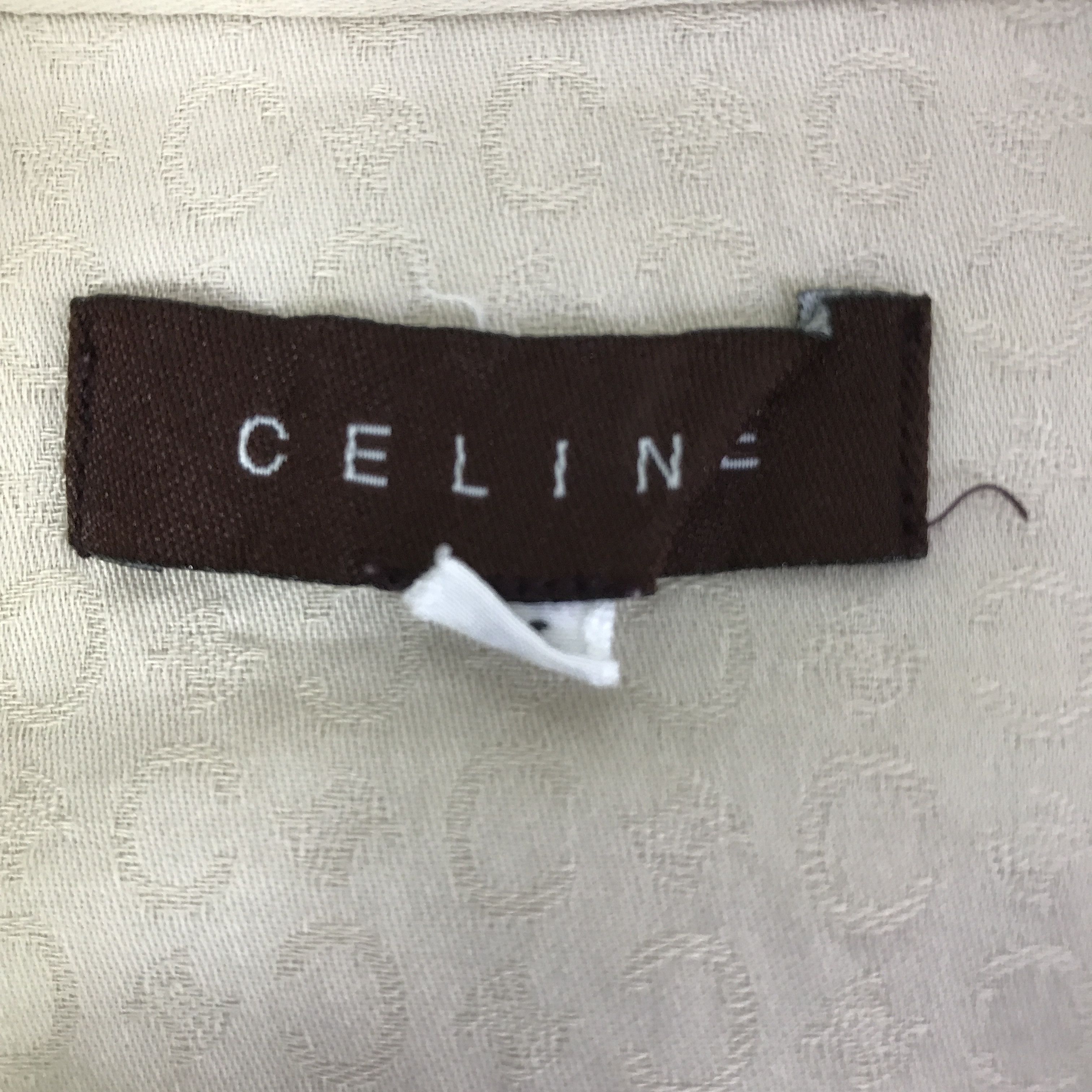 Celine CELINE LONG SLEEVE BUTTON UP T-SHIRT K93B40 Size US L / EU 52-54 / 3 - 9 Thumbnail