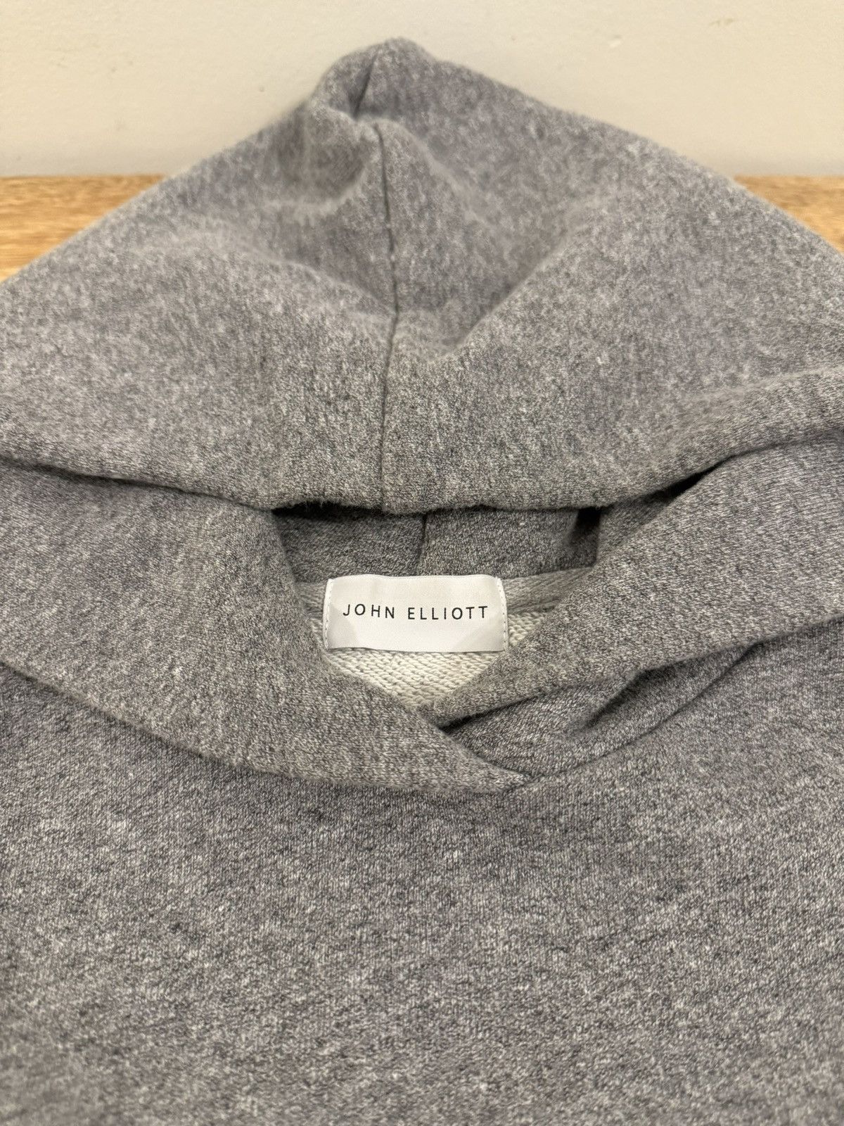 John Elliott John Elliott Villain Hoody, Grey Size US M / EU 48-50 / 2 - 2 Thumbnail