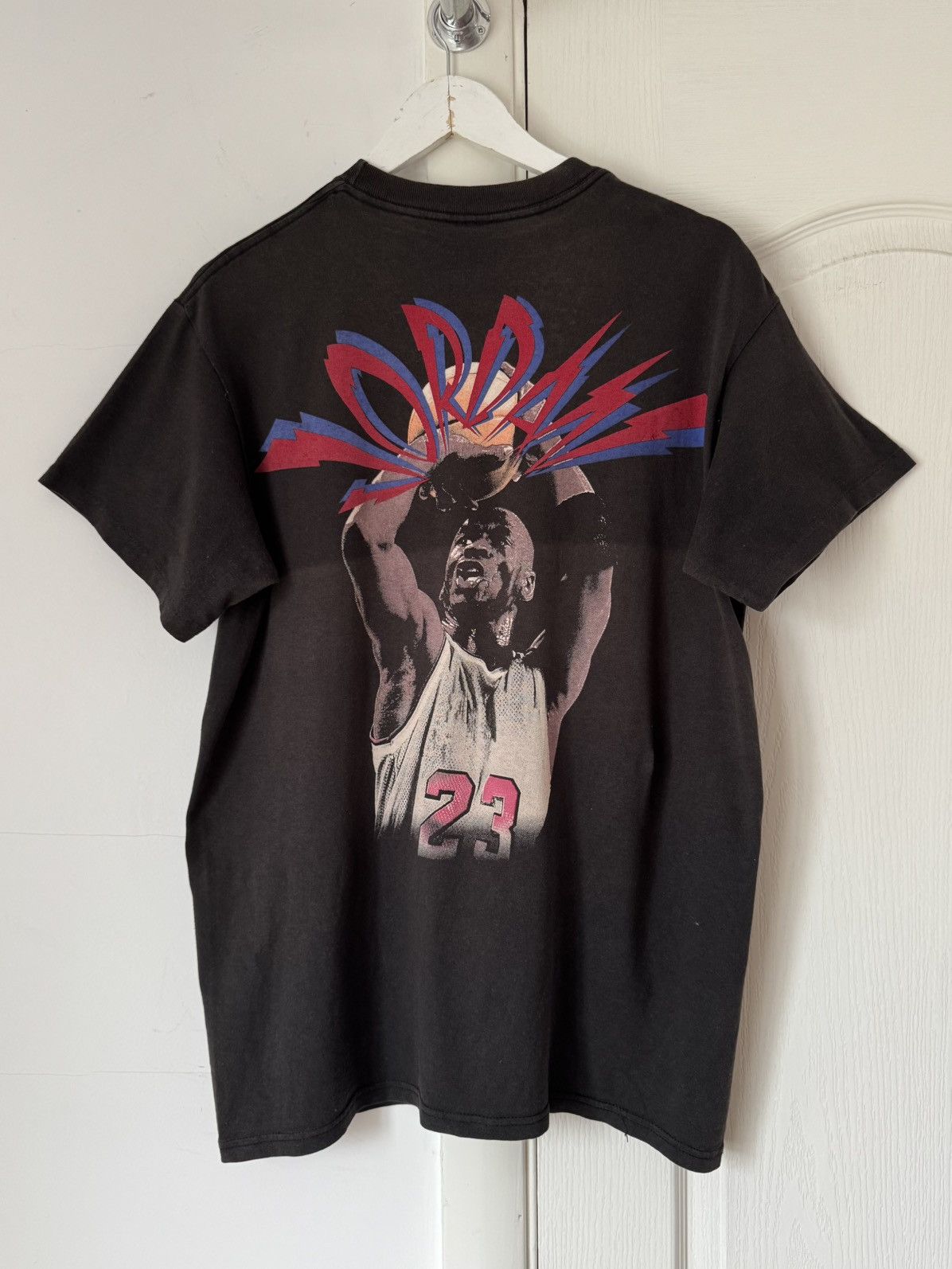 Vintage 1990 Nike Air Jordan 23 Single Stitch Faded Tee