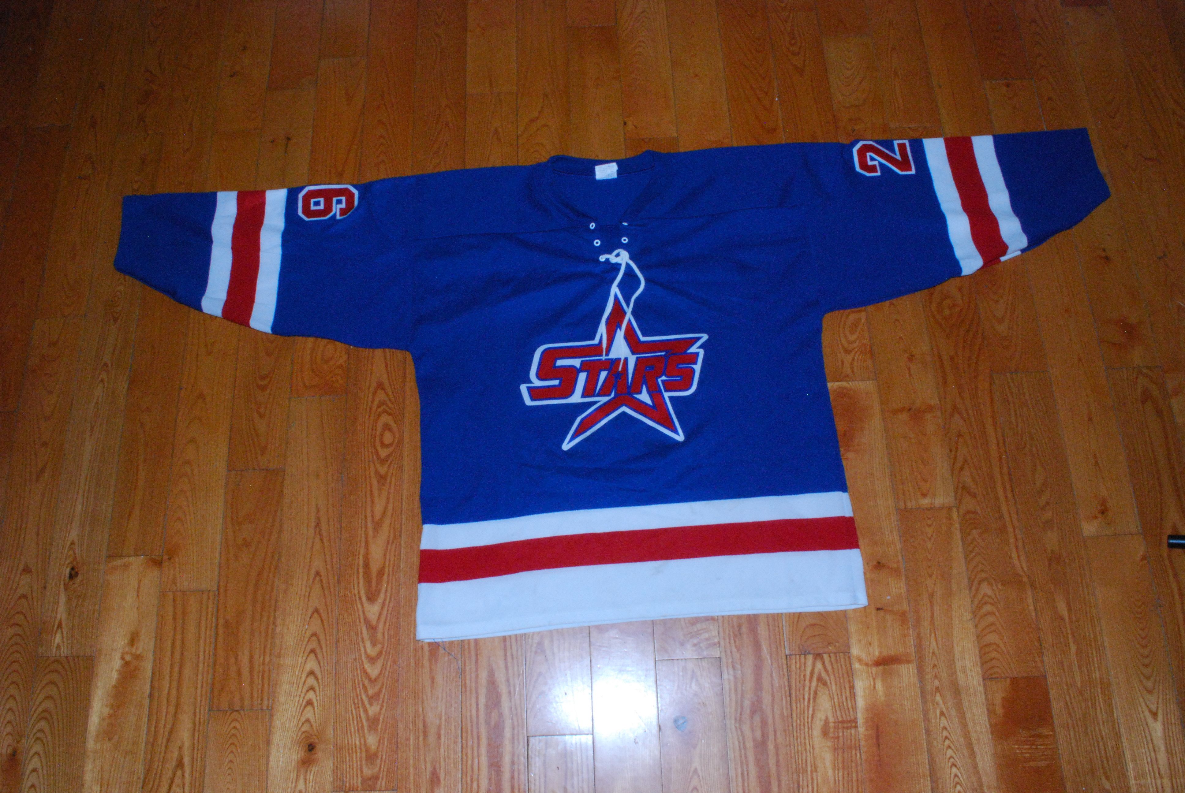 Other Kansas City Stars Hockey Jersey by Athletic Knit - Canada Size US L / EU 52-54 / 3 - 1 Thumbnail