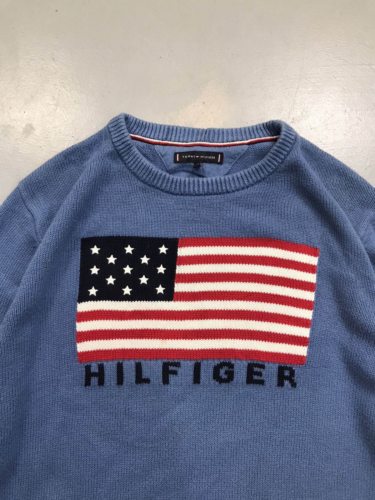 Tommy Hilfiger Vintage Tommy Hilfiger knit sweater Size S / US 4 / IT 40 - 2 Thumbnail