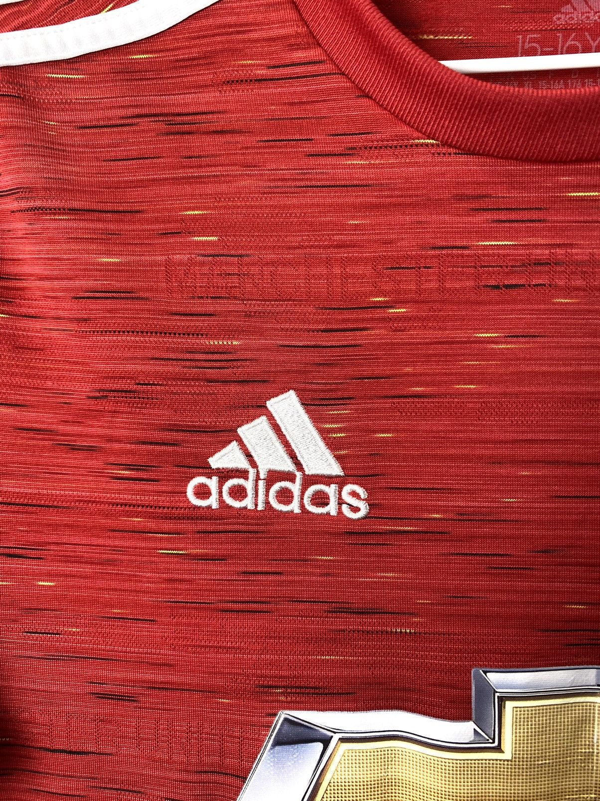 Adidas 2020-21 Adidas Manchester United Soccer Jersey T Shirt Size US S / EU 44-46 / 1 - 3 Thumbnail