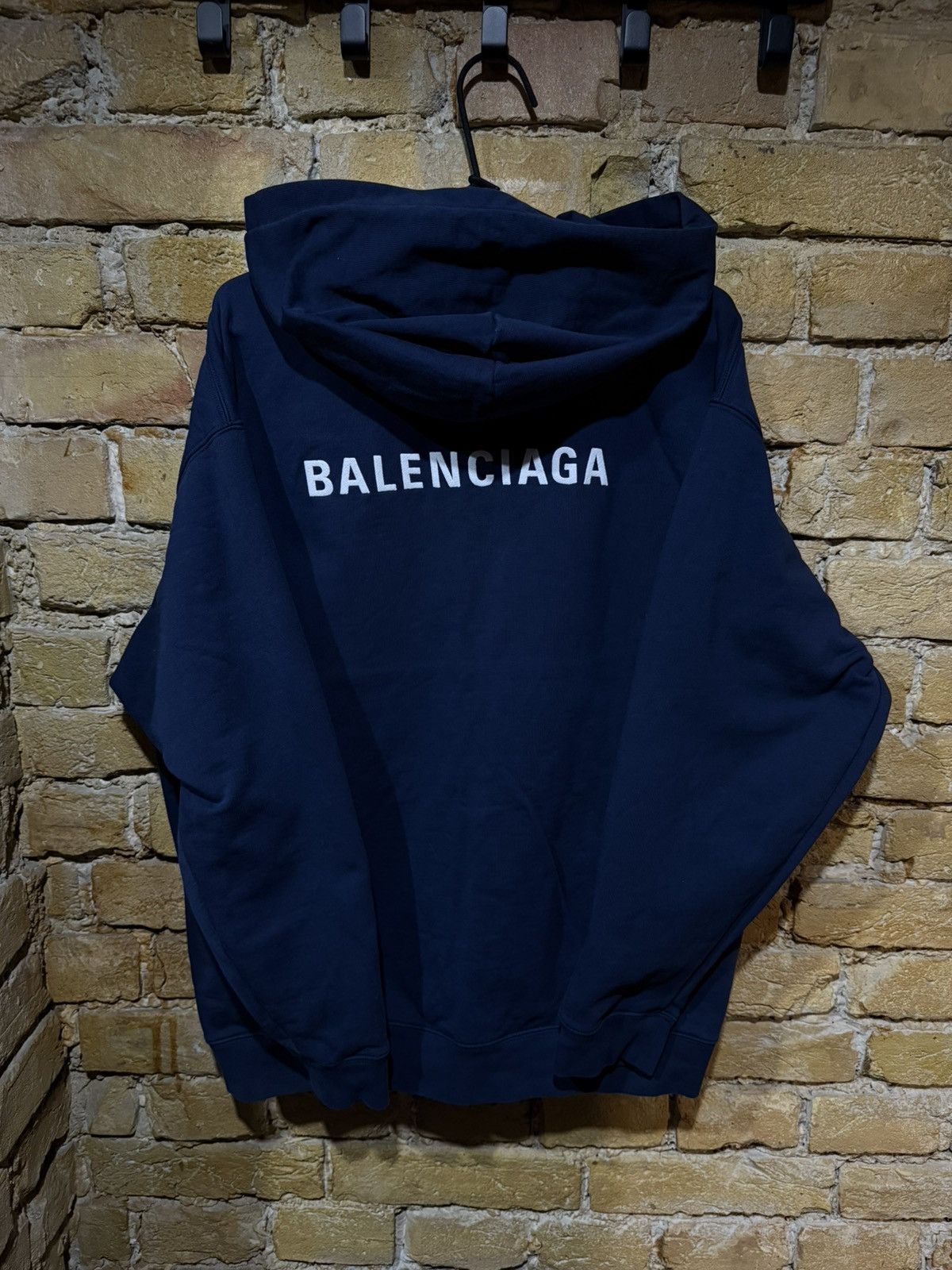 Balenciaga balenciaga logotype hoodie Size US M / EU 48-50 / 2 - 2 Thumbnail