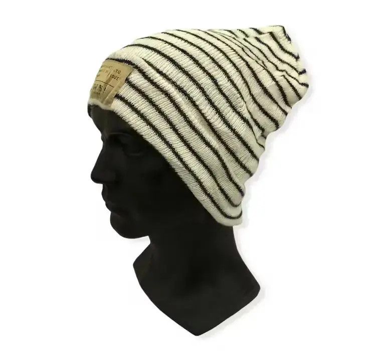 Gap Vintage Gap Striped Jail Beanie Hat Size ONE SIZE - 2 Thumbnail