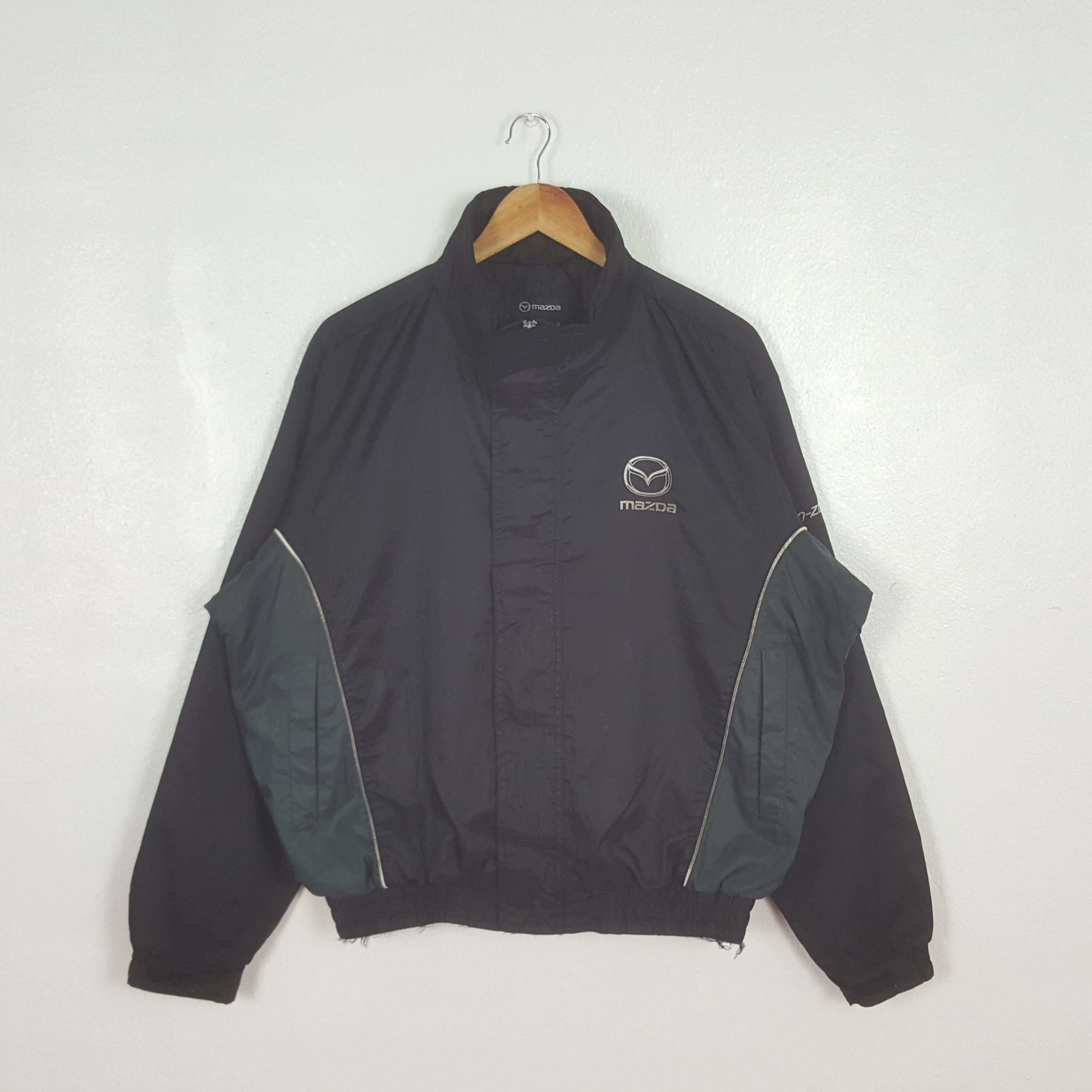 Japanese Brand Vintage Mazda Racing Supercar Windbreaker Jacket C308N8 Size US XL / EU 56 / 4 - 3 Thumbnail