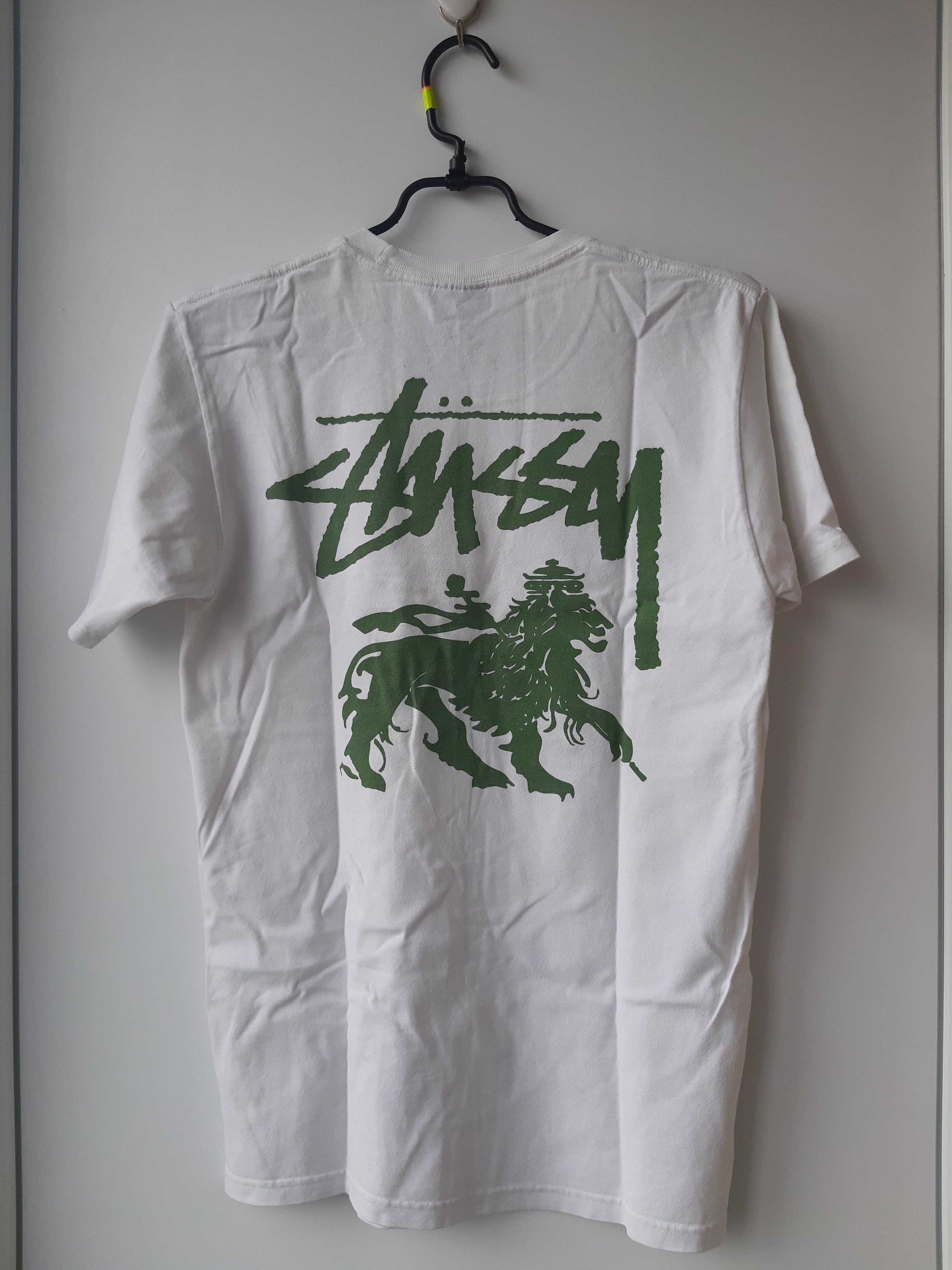 Stussy × Vintage Stussy Lion T Shirt White Size US S / EU 44-46 / 1 - 9 Thumbnail