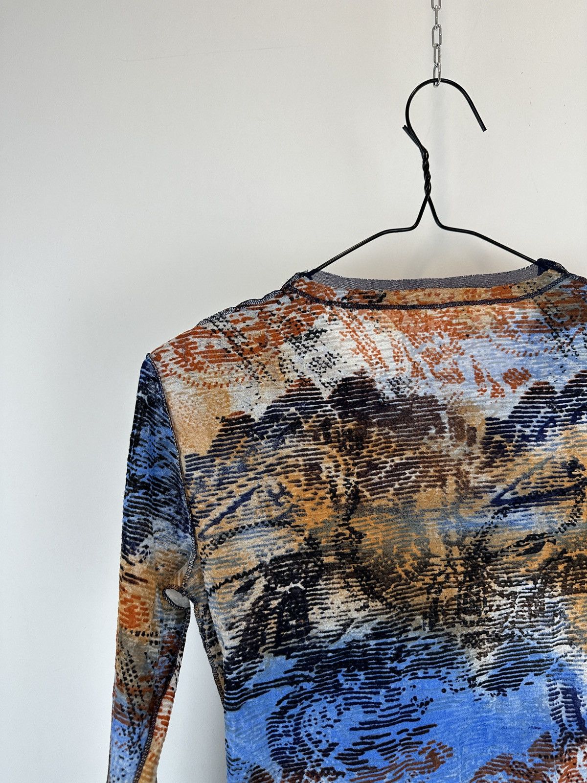 Designer × Japanese Brand × Jean Paul Gaultier Jean Paul Gaultier Style Mesh Long Sleeve Size M / US 6-8 / IT 42-44 - 7 Thumbnail