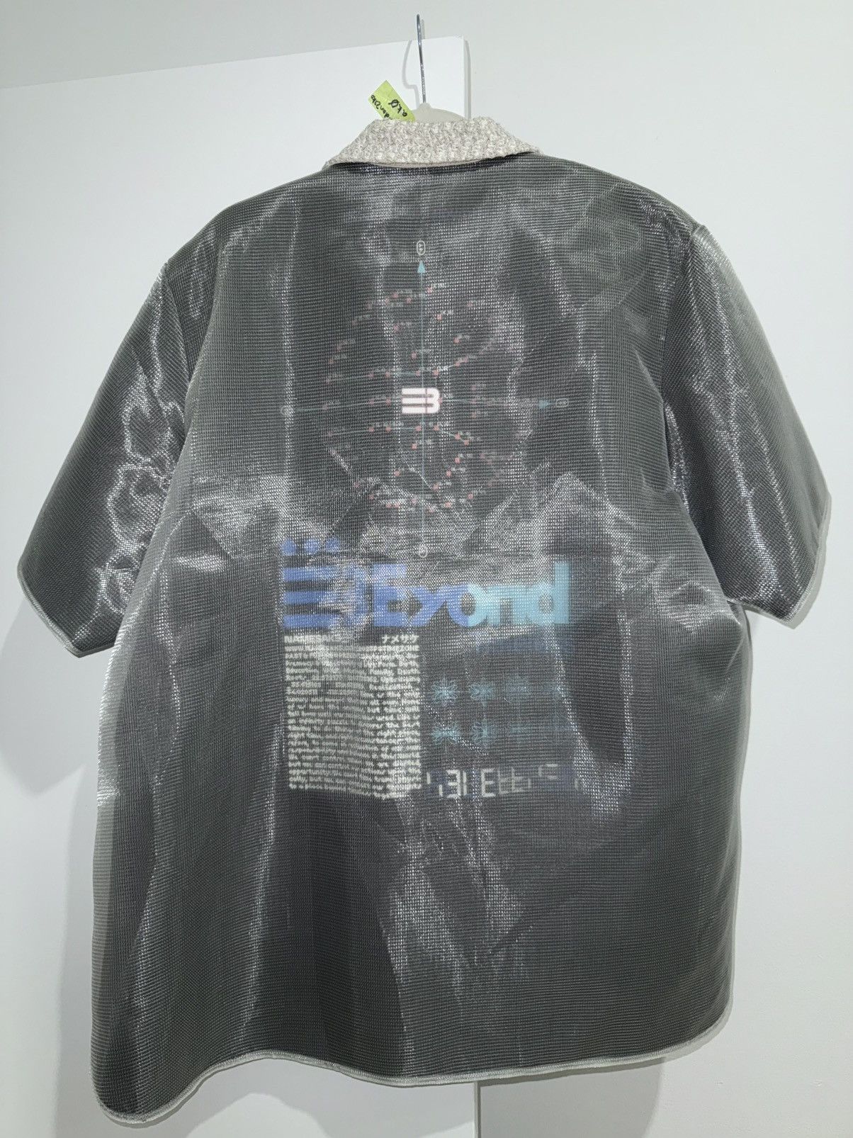 Namesake Euphoric Black Bill Warm Up Layered Shirt Black, Men's — image 6 of 6