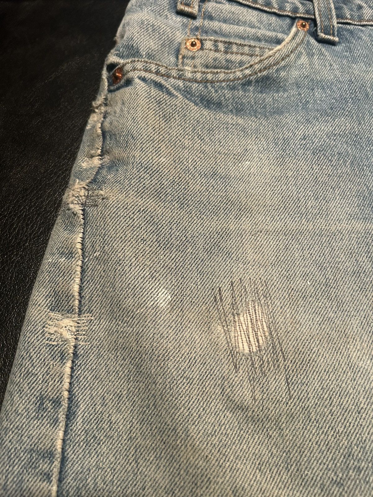 Levi's Levis 505 1997 orange tab jeans Size US 31 - 5 Thumbnail