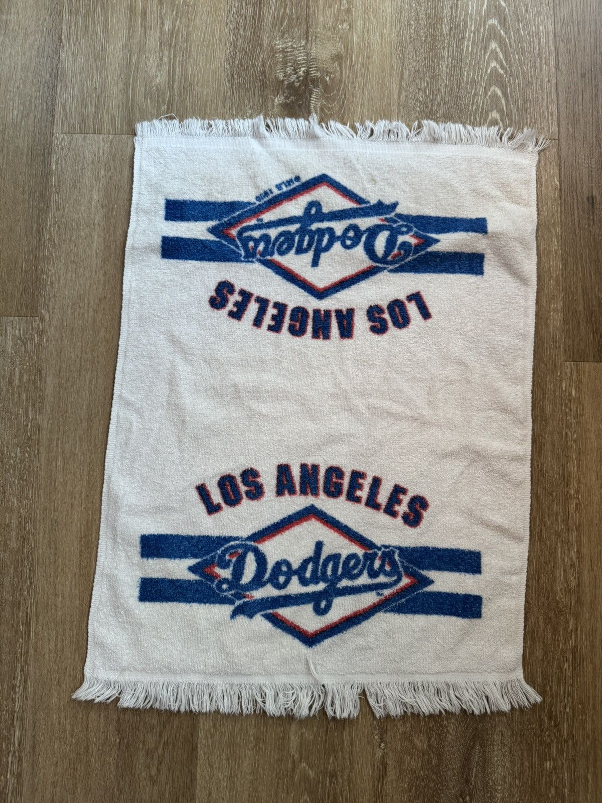 MLB 1985 Vintage Los Angeles Dodgers Fan Sweat Towel Size ONE SIZE - 6 Thumbnail