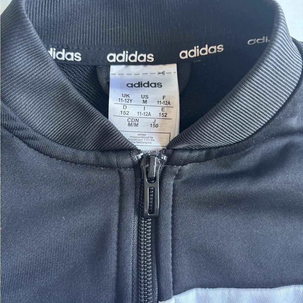 Adidas Black and White Tree Stripes Adidas Children's Vest Size 12 Size US XXS / EU 40 - 3 Thumbnail