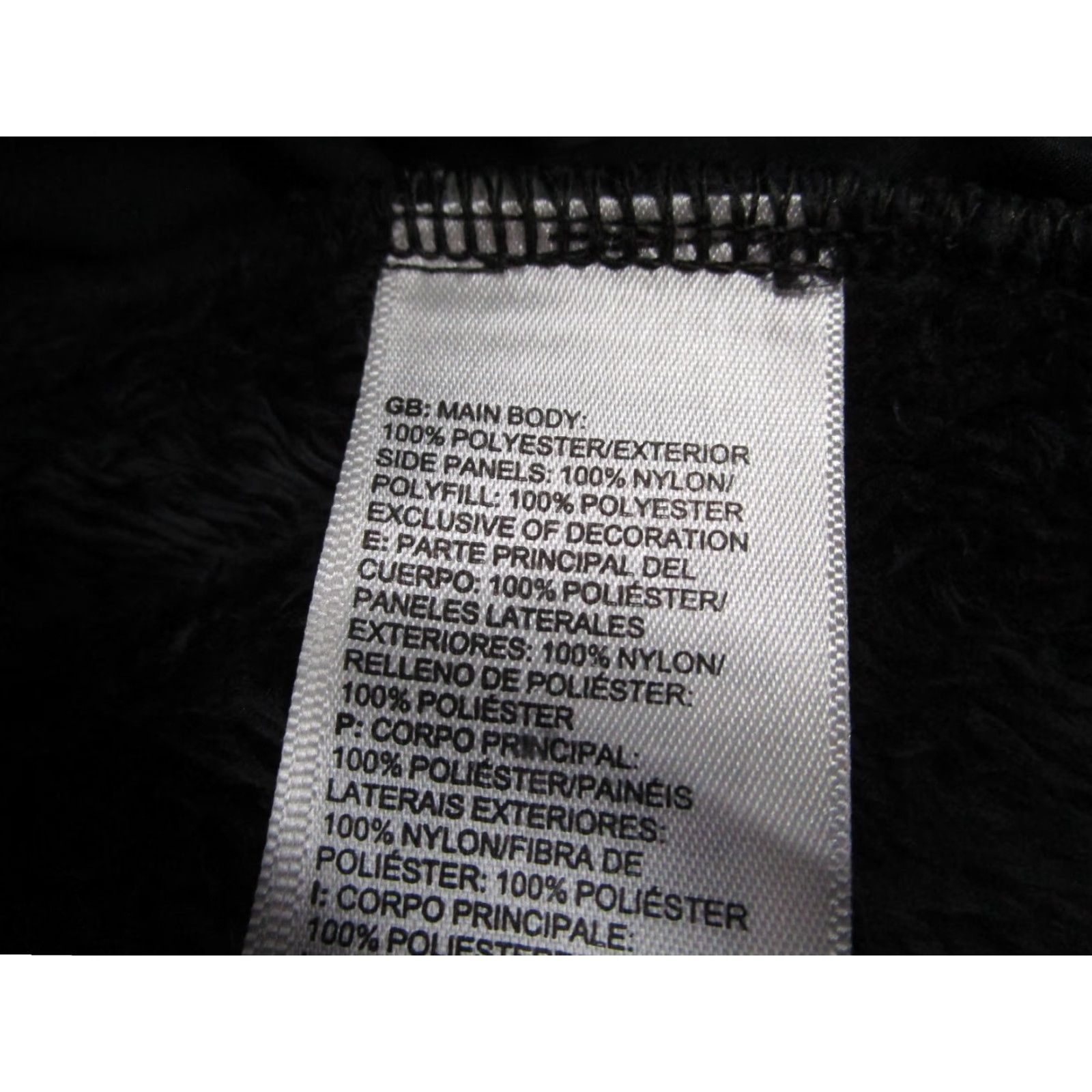 The North Face VINTAGE? No. The North Face Women Medium Gray Osito Hybrid Fleece Full Zip Deep Pile Jacket Size M / US 6-8 / IT 42-44 - 4 Thumbnail