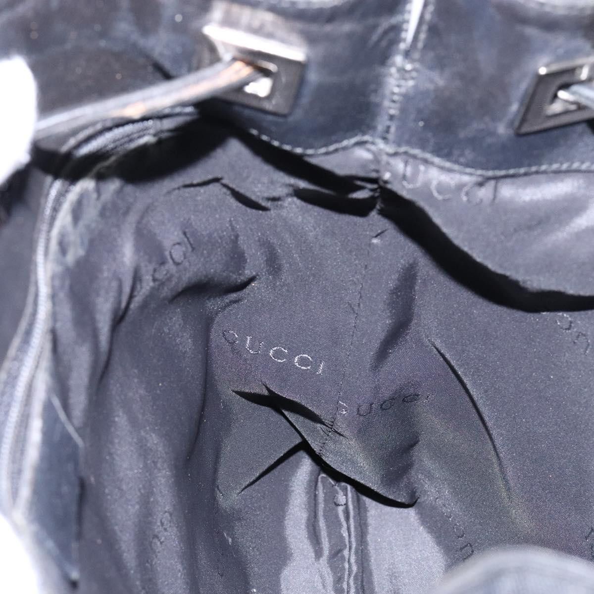 Gucci GUCCI Shoulder Bag Canvas Black Silver 001 001 Size ONE SIZE - 17 Thumbnail