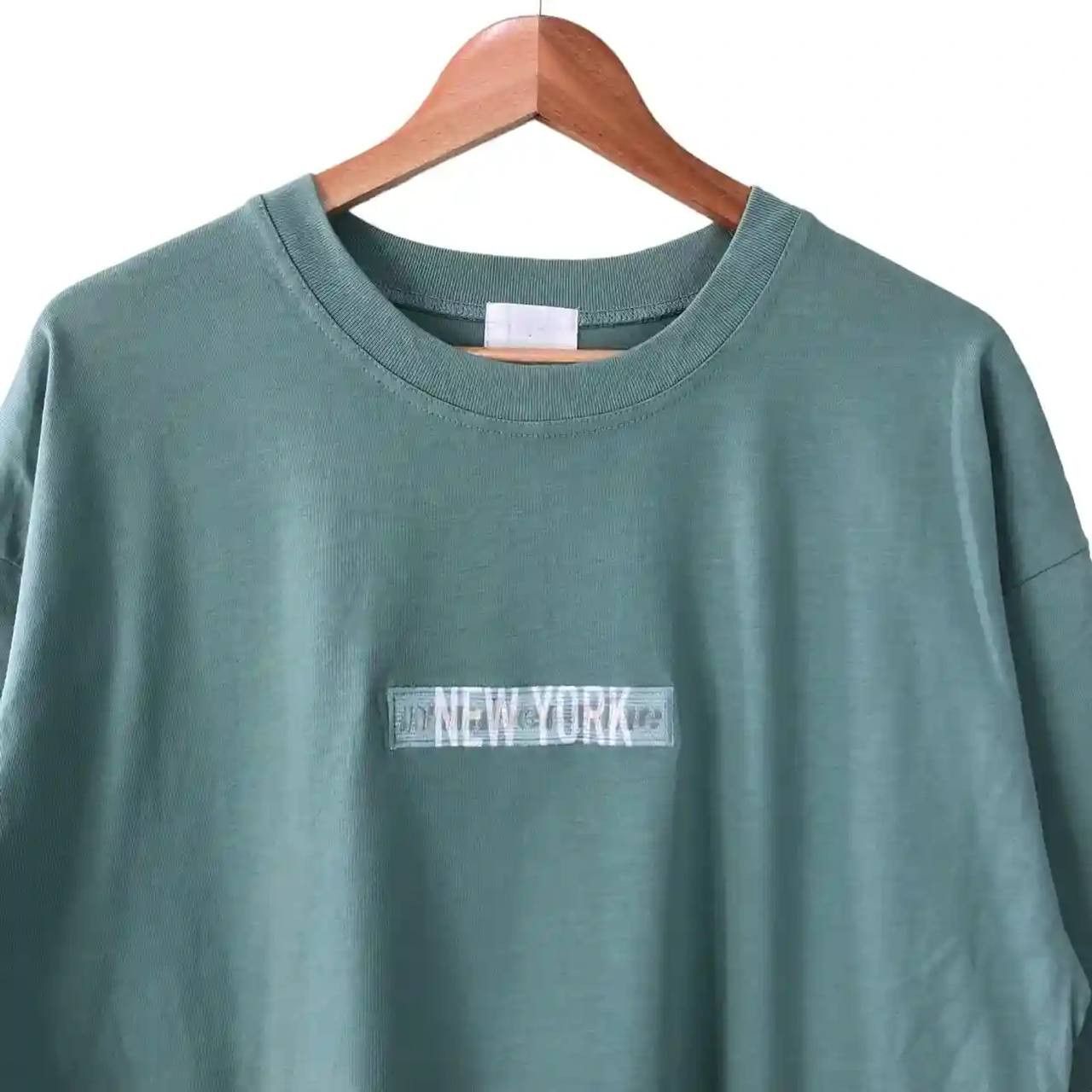 Vintage Number Nine Embroidery Logo Tshirt