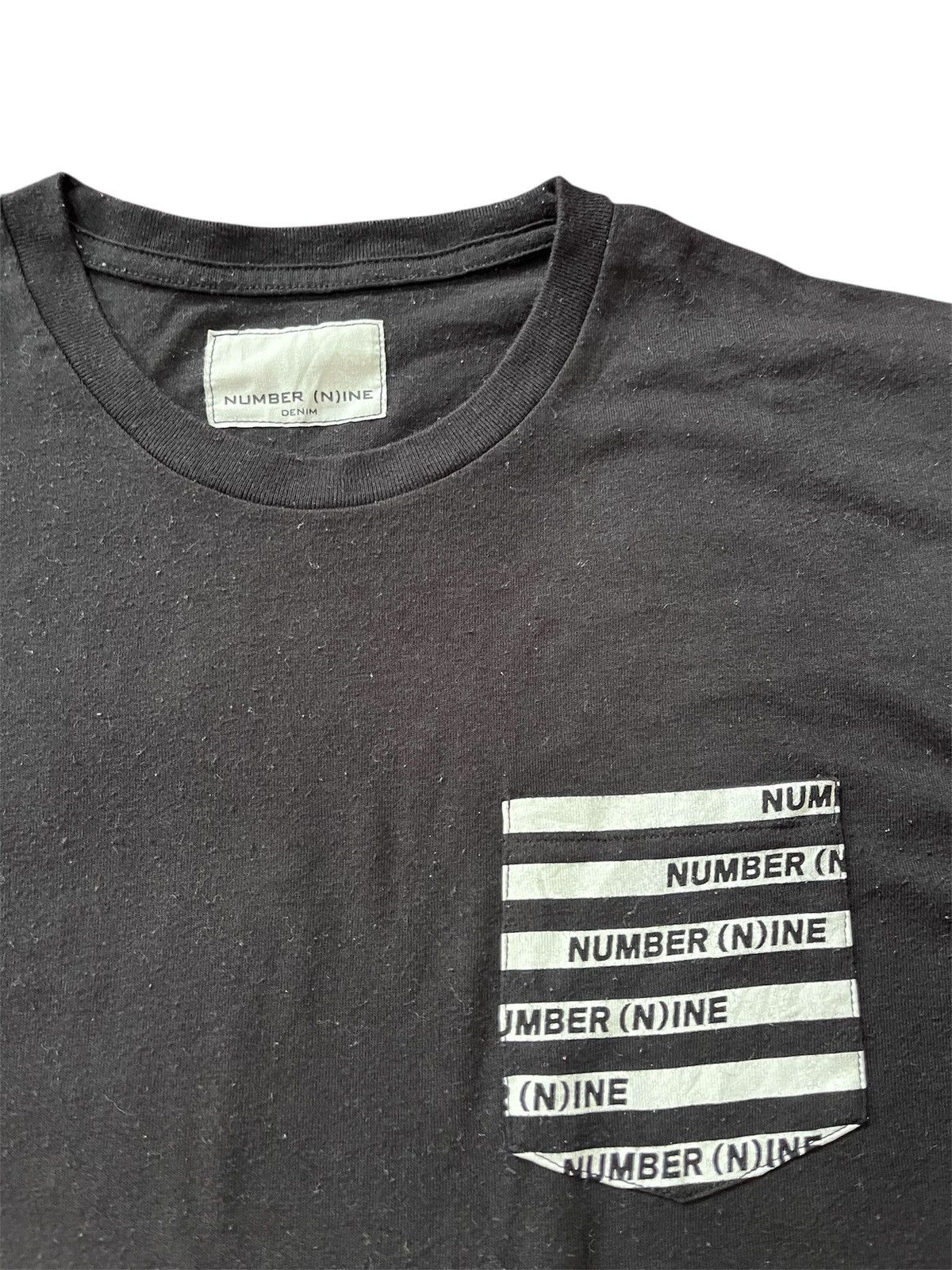 Japanese Brand Number nine denim t shirt Size US M / EU 48-50 / 2 - 2 Thumbnail