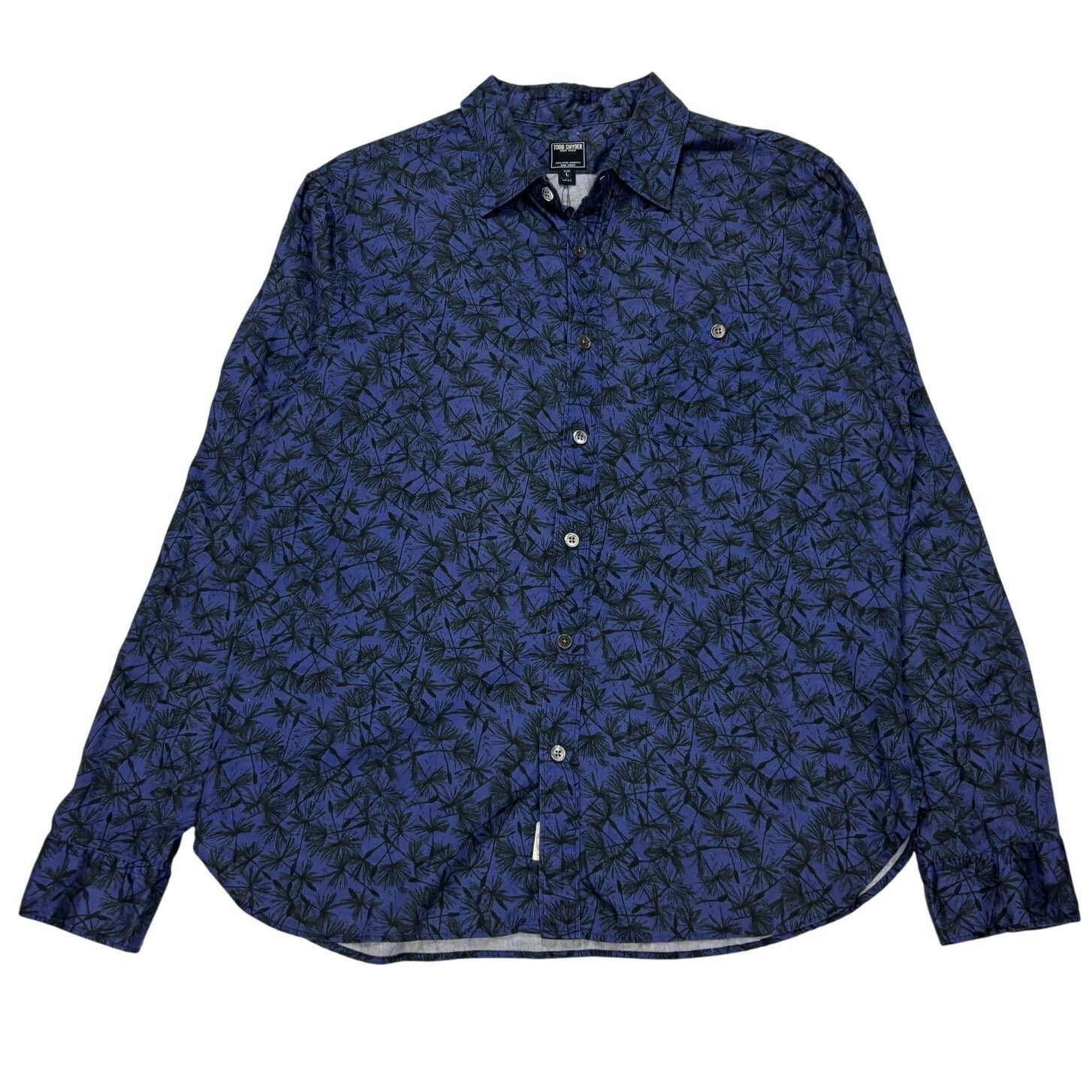 Todd Snyder Button Up Long Sleeve Shirt Dandelion Large