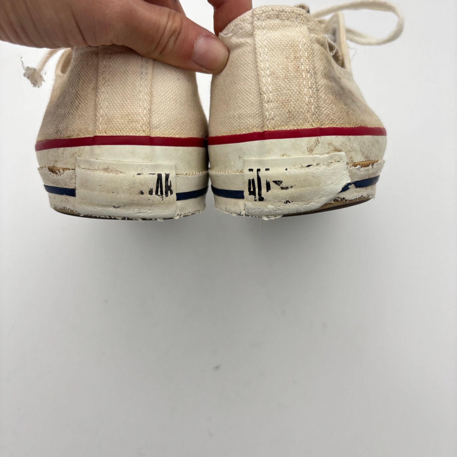 Converse Vintage 90s Converse Chuck Taylor Low Sneakers Shoes Mens 10 Size US 10 / EU 43 - 16 Thumbnail