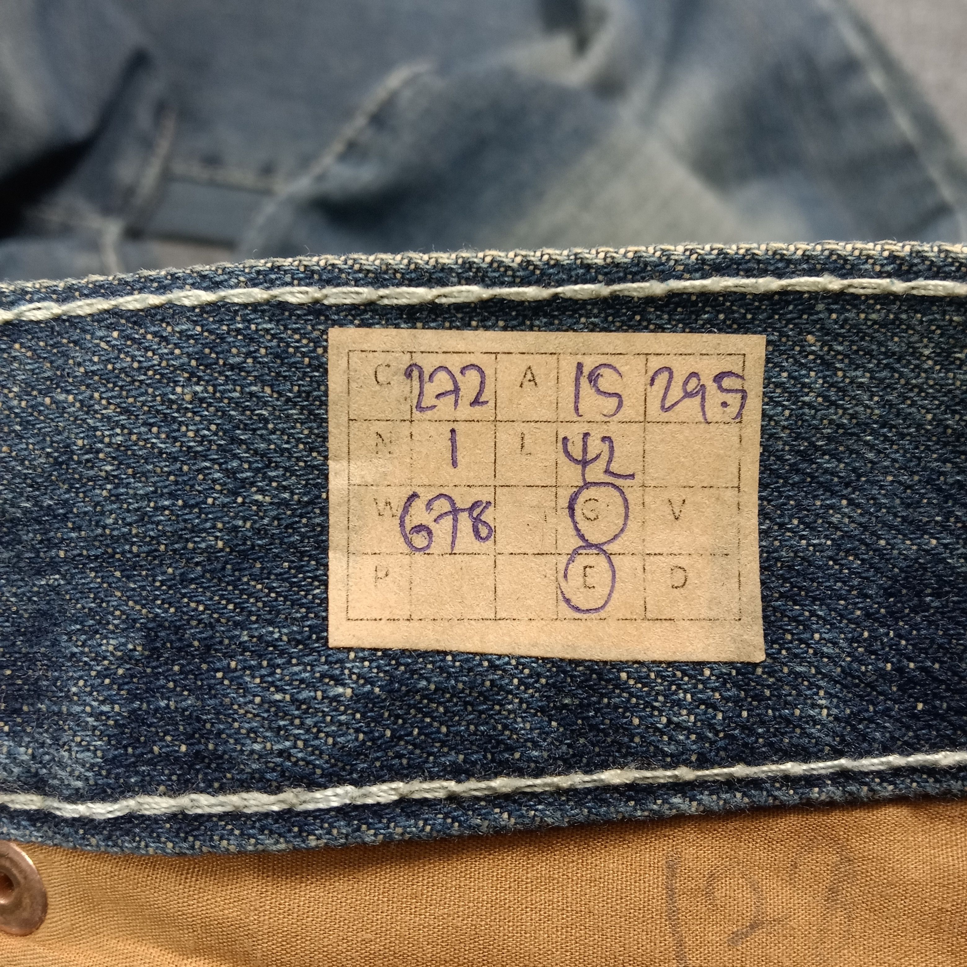 Ed Hardy Ed Hardy Christian Audigier Custom Logo Jeans C272N1 Size US 31 - 14 Thumbnail