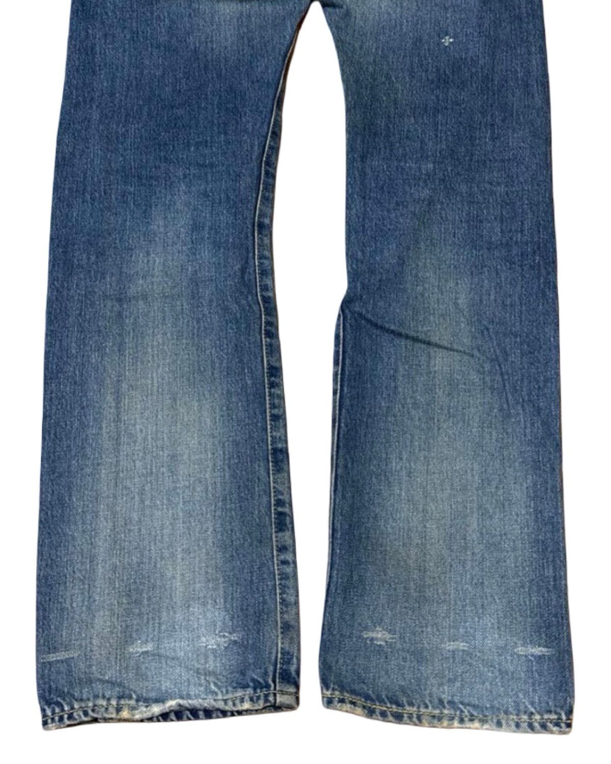 Hysteric Glamour Multi Print Patch Work Selvedge Studded Denim Jeans Size US 30 / EU 46 - 4 Thumbnail