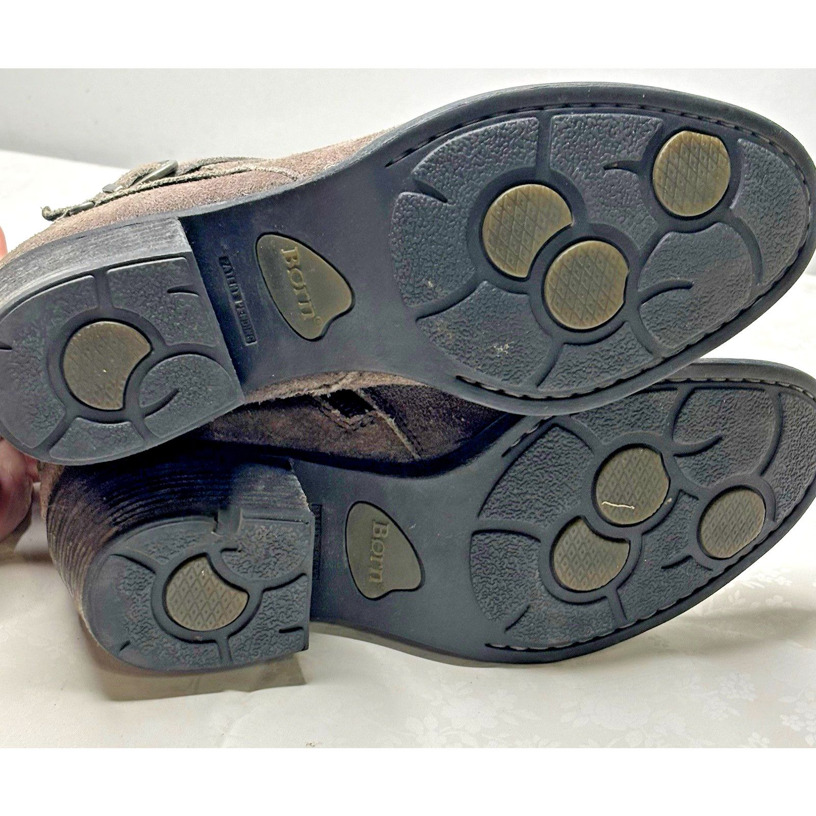 Born Women's Born Binghamton Zip Up Ankle Boots Booties Size 8.5 Size US 8.5 / IT 38.5 - 6 Thumbnail