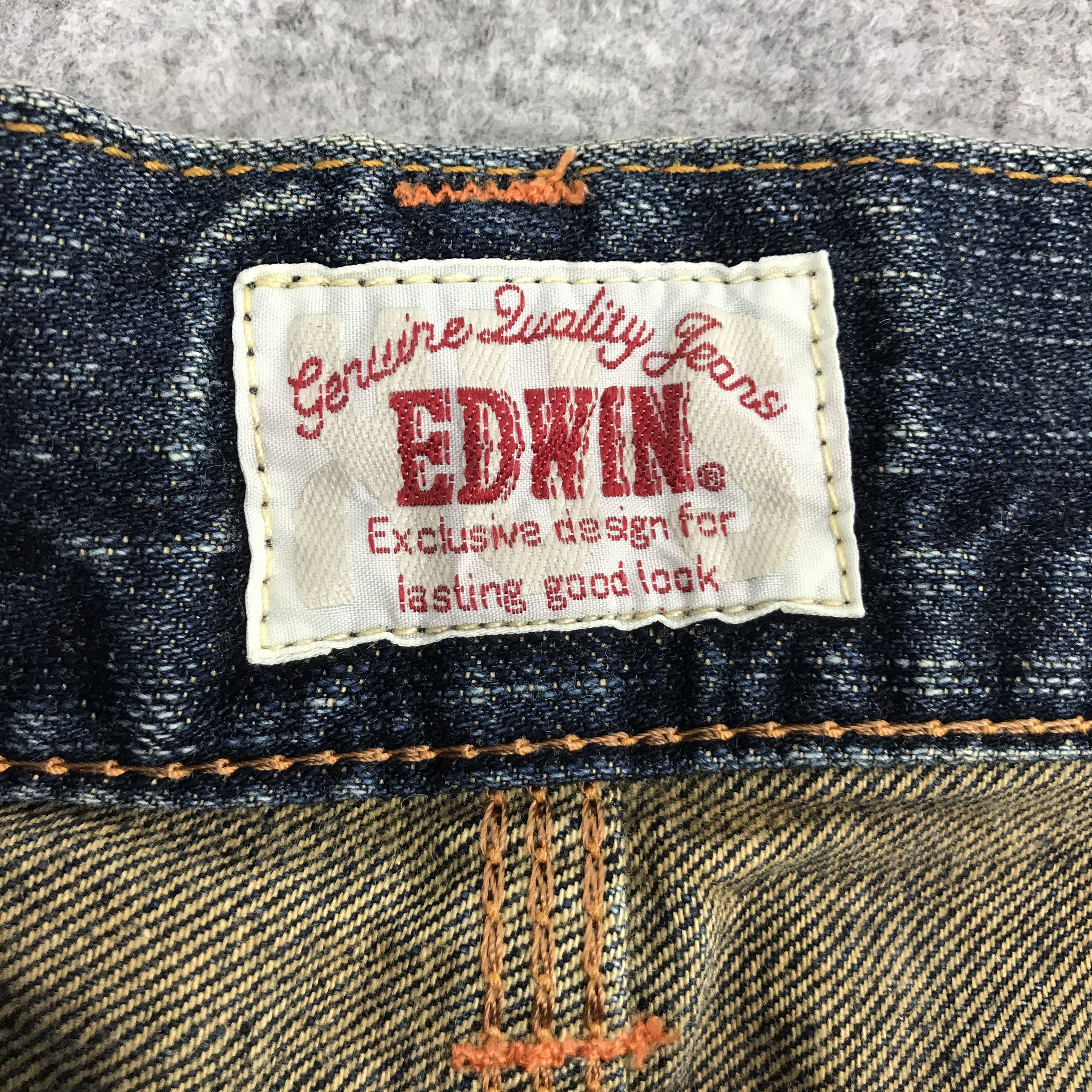 Edwin JAPAN EDWIN DISTRESSED JEAN PANTS Size US 34 / EU 50 - 4 Thumbnail