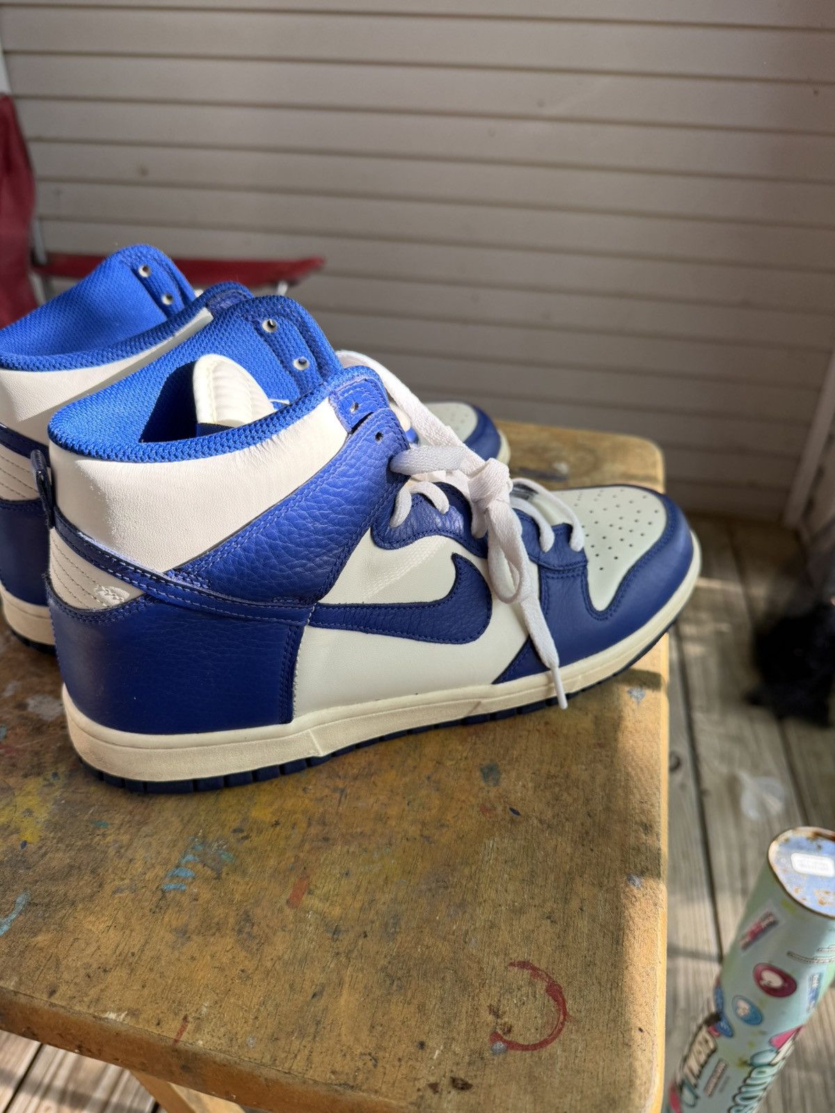 Nike 2011 Nike Dunk High College Pack Duke University Size US 10.5 / EU 43-44 - 2 Thumbnail