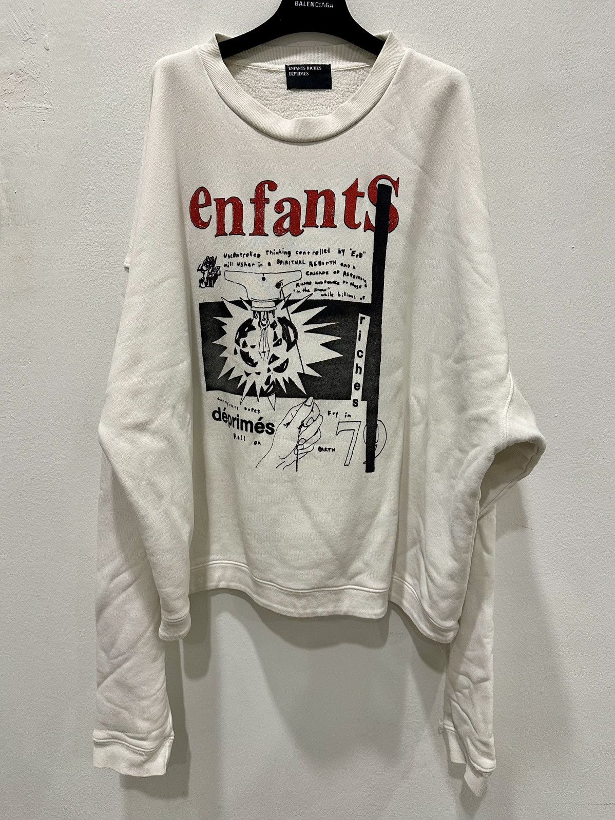 Enfants Riches Deprimes Enfant Riches Deprimes Sub Genius Radio Sweatshirt Size US XL / EU 56 / 4 - 1 Thumbnail