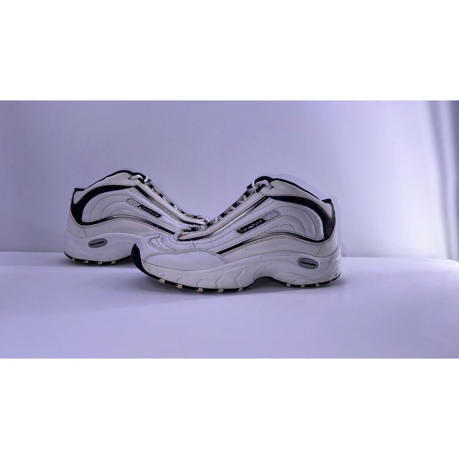 Reebok Vintage Reebok DWX White Hightop Shoes Size 12 Men Size US 12 / EU 45 - 1 Thumbnail