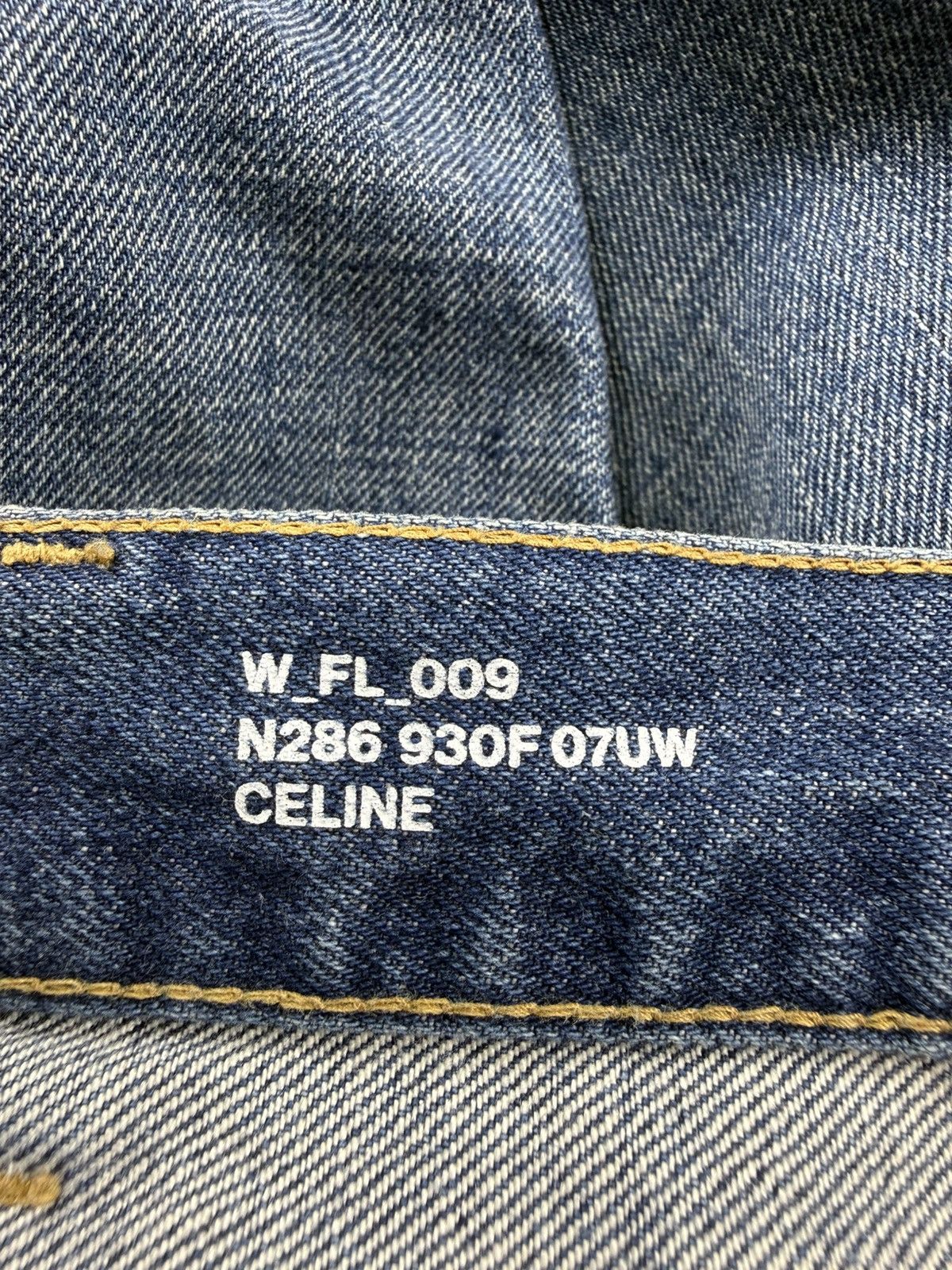 Celine Celine Triomphe Gold Buckle Jeans Size US 32 / EU 48 - 14 Thumbnail