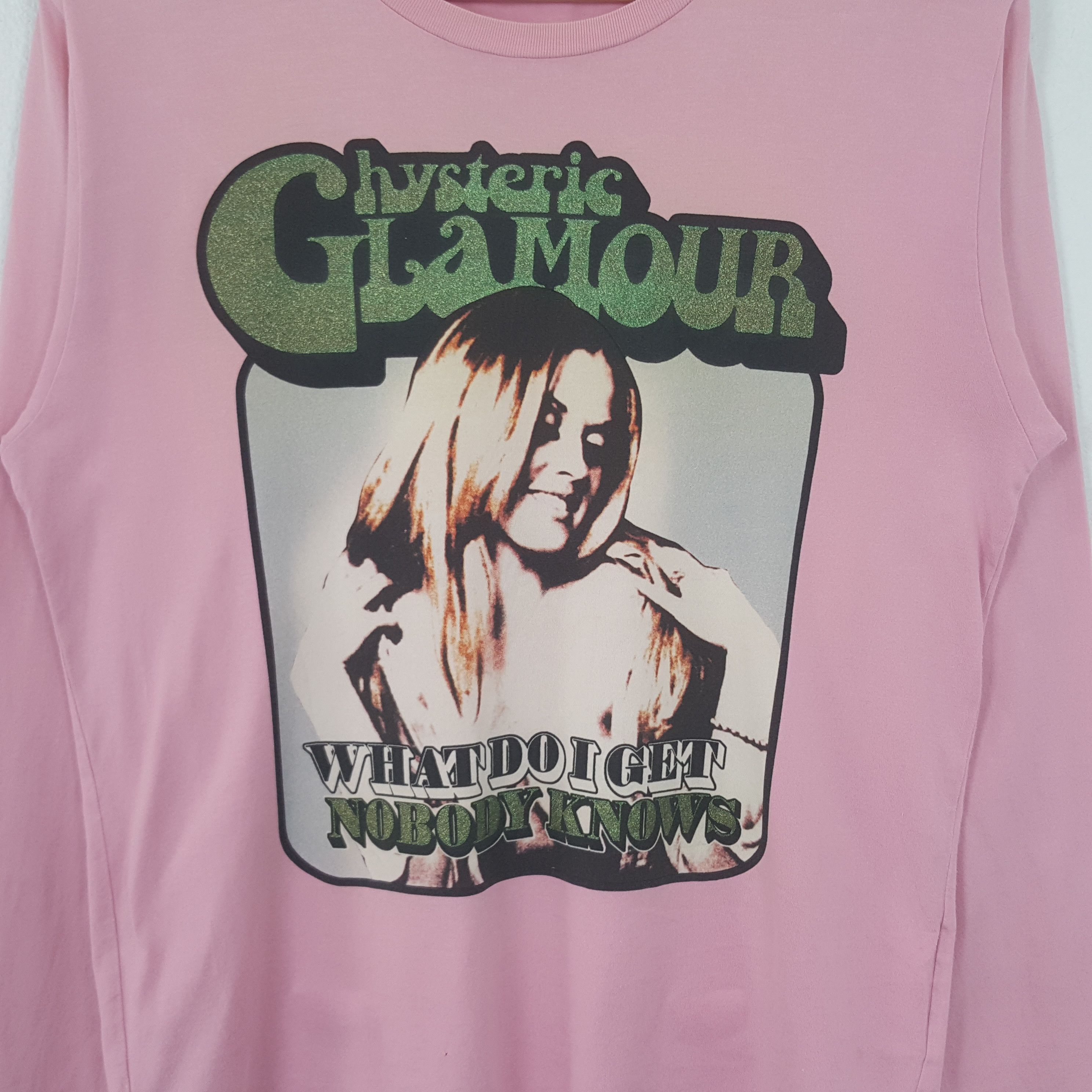 Hysteric Glamour Vintage Hysteric Glamour Japanese Brand Tshirt RR7 Size US M / EU 48-50 / 2 - 2 Thumbnail