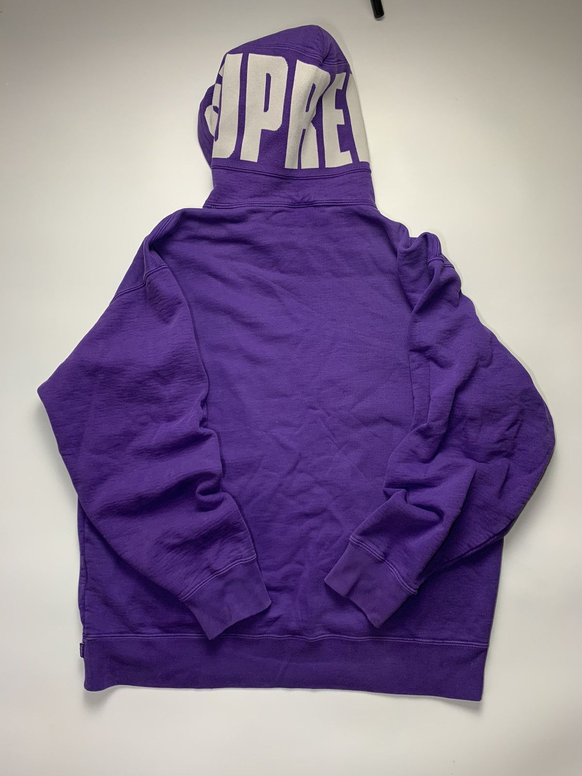 Other Hoodie Supreme Hood Logo Oversized Boxy Fit Purple Size US L / EU 52-54 / 3 - 7 Thumbnail