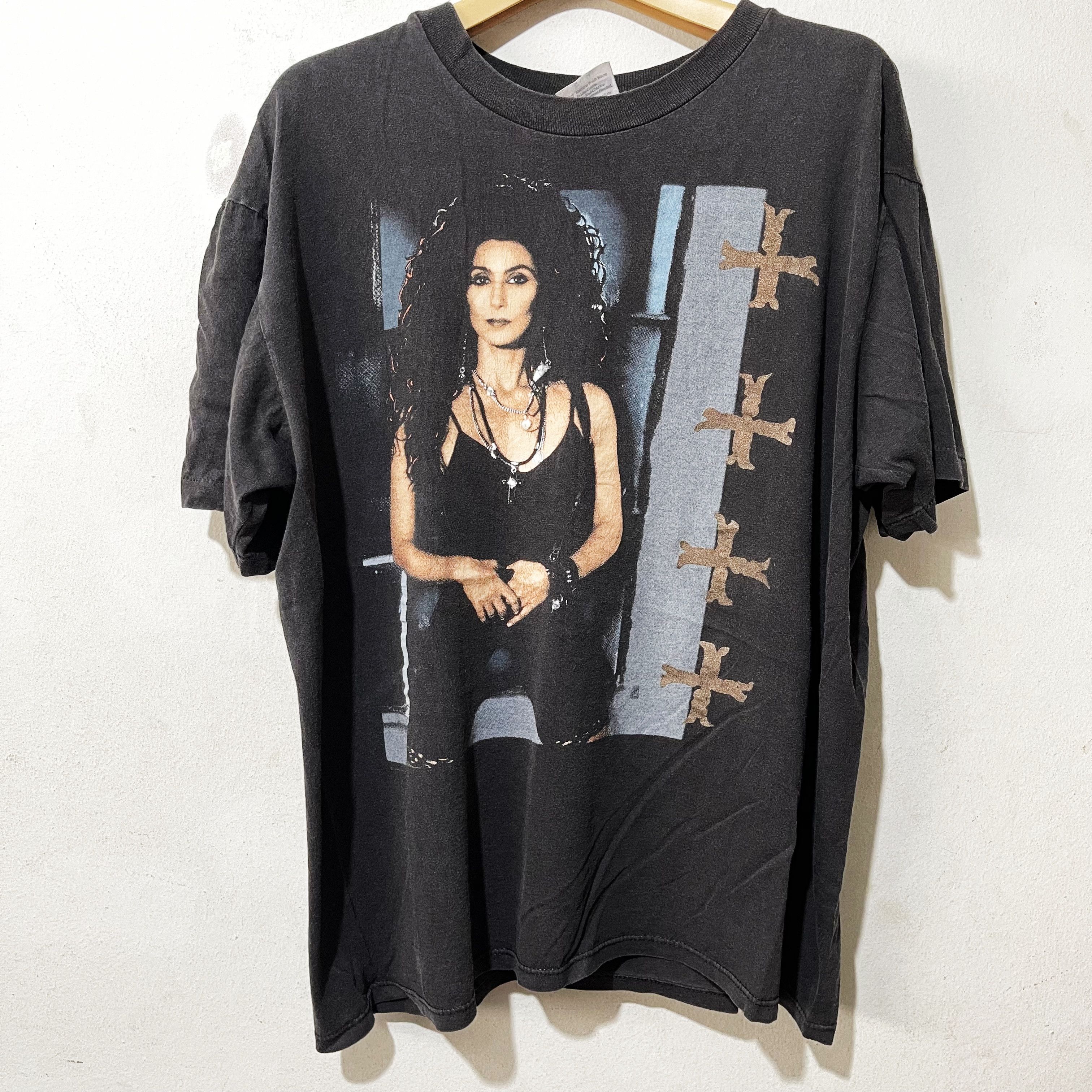 Band Tees × Vintage Vintage 1990 Cher Shirt Size US L / EU 52-54 / 3 - 1 Thumbnail