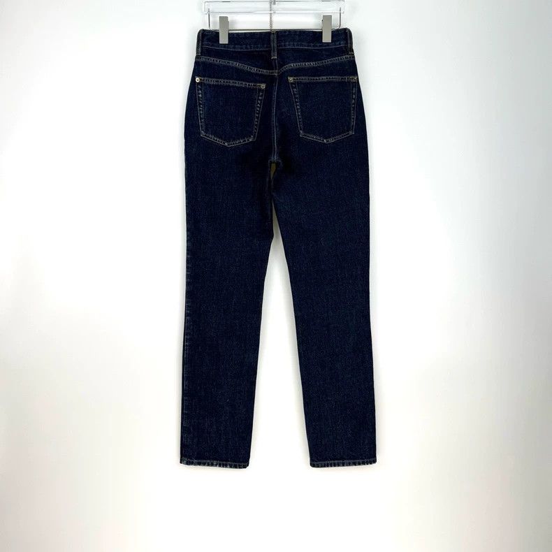 Louis Vuitton Louis Vuitton Washed blue classic leather logo jeans 2505-N Size US 36 / EU 52 - 4 Thumbnail