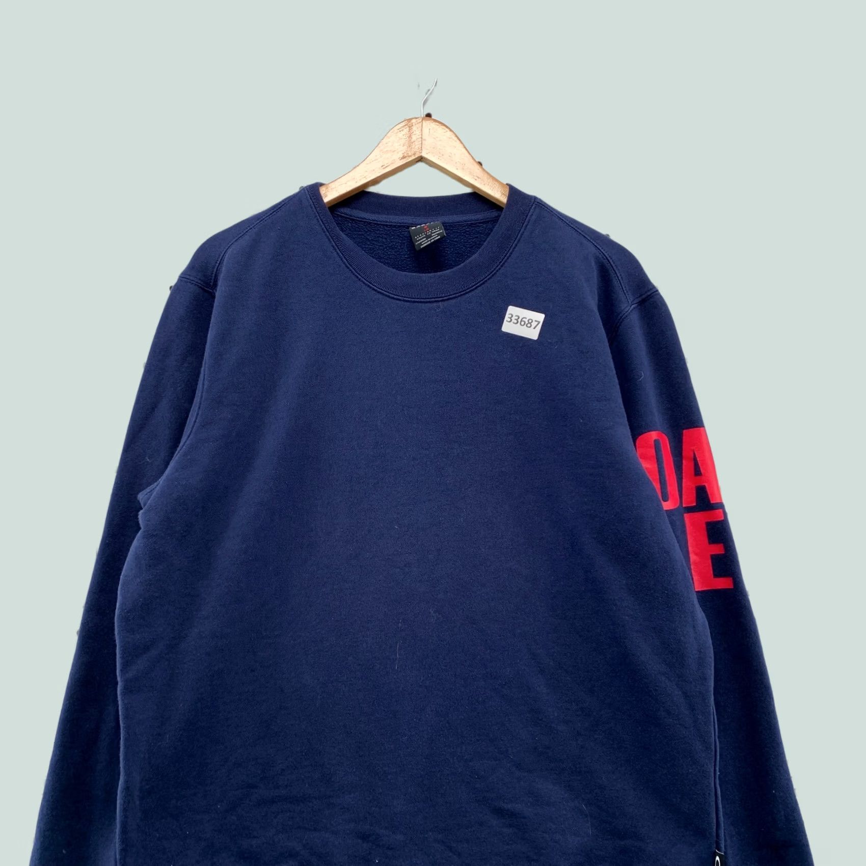 Oakley Oakley Shirt Mens L Blue Sweatshirt Red Spellout Long Sleeve Crewneck 23x28 Size US L / EU 52-54 / 3 - 1 Thumbnail