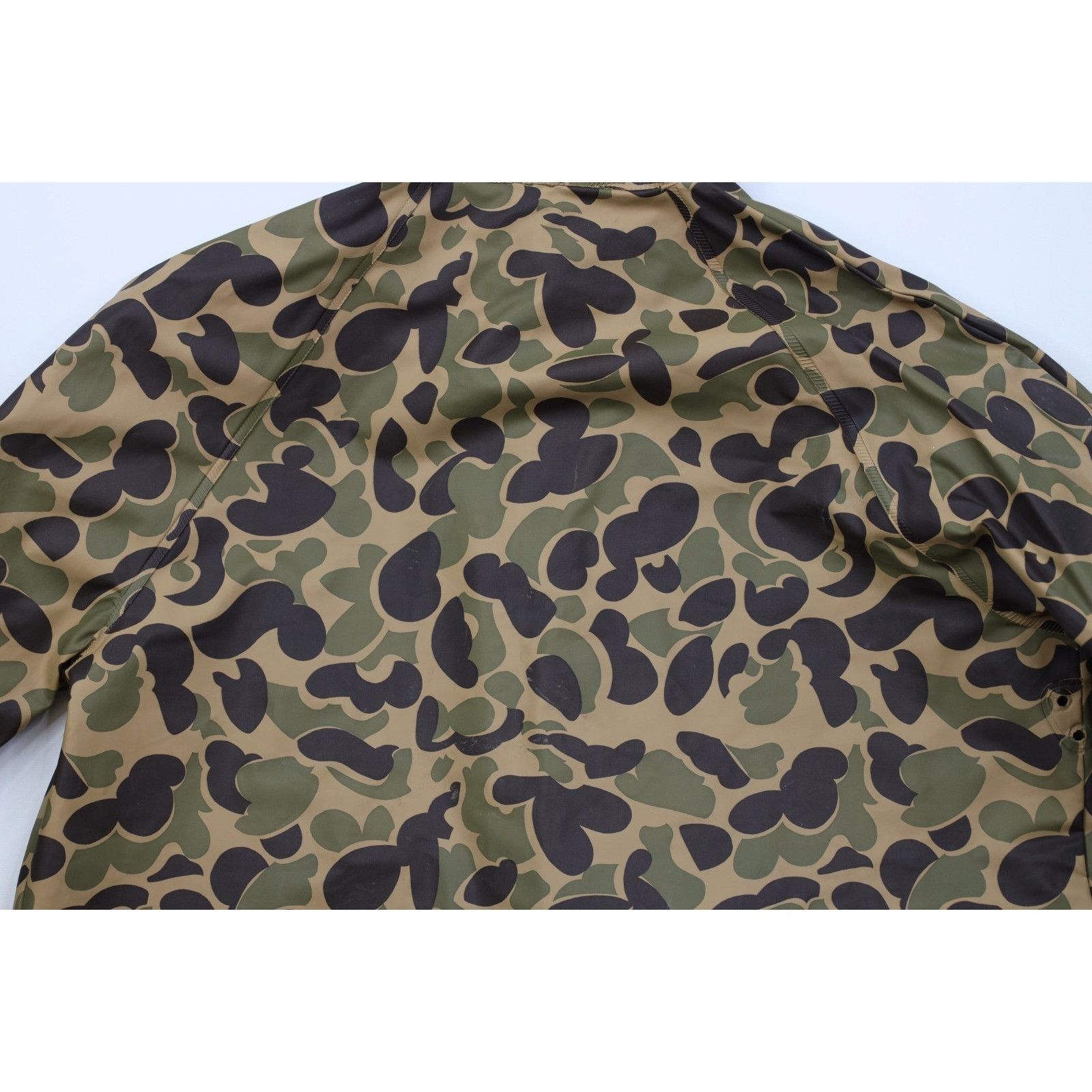 Vintage Vintage 90s 2 Piece Waterproof Frogskin Camouflage Rain Suit Size US L / EU 52-54 / 3 - 11 Thumbnail