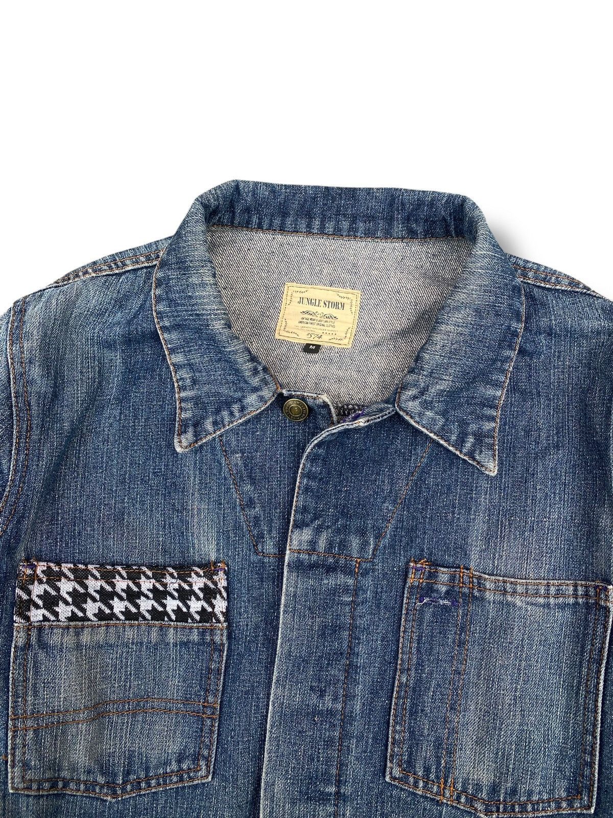 Issey Miyake × Japanese Brand Vintage Jungle Storm Indigo Coverall. #E8 Size US 32 / EU 48 - 3 Thumbnail