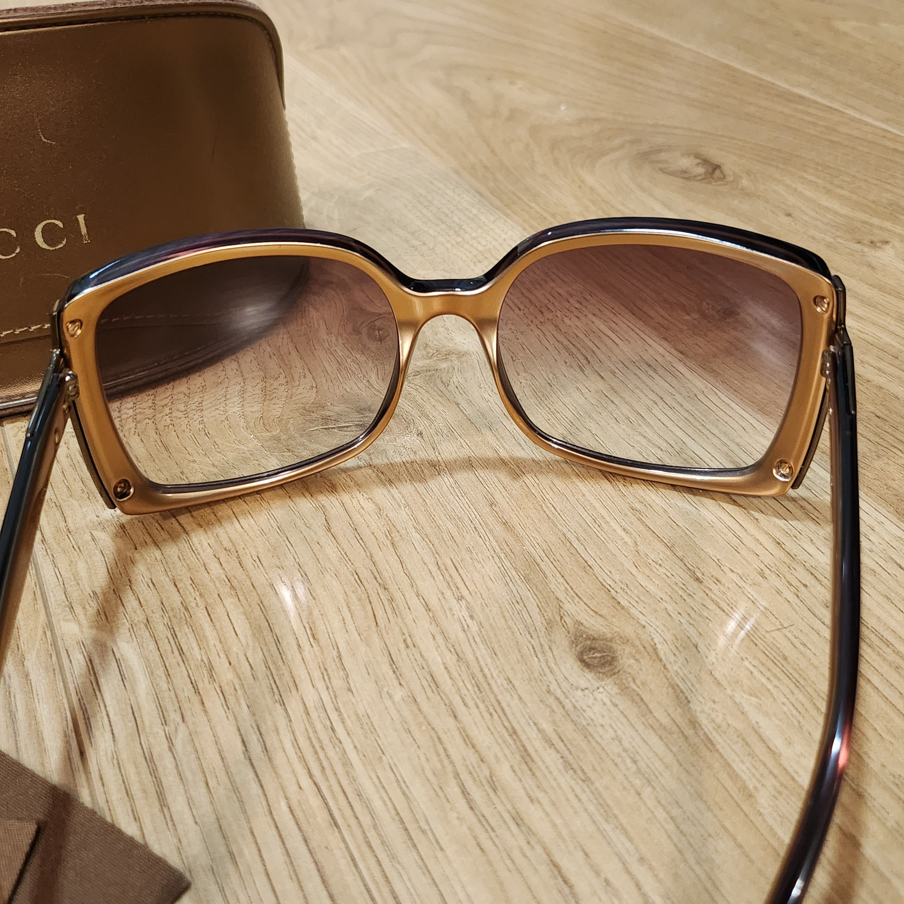 Gucci × Tom Ford × Vintage Gucci 3128/s logo sunglasses Size ONE SIZE - 5 Thumbnail