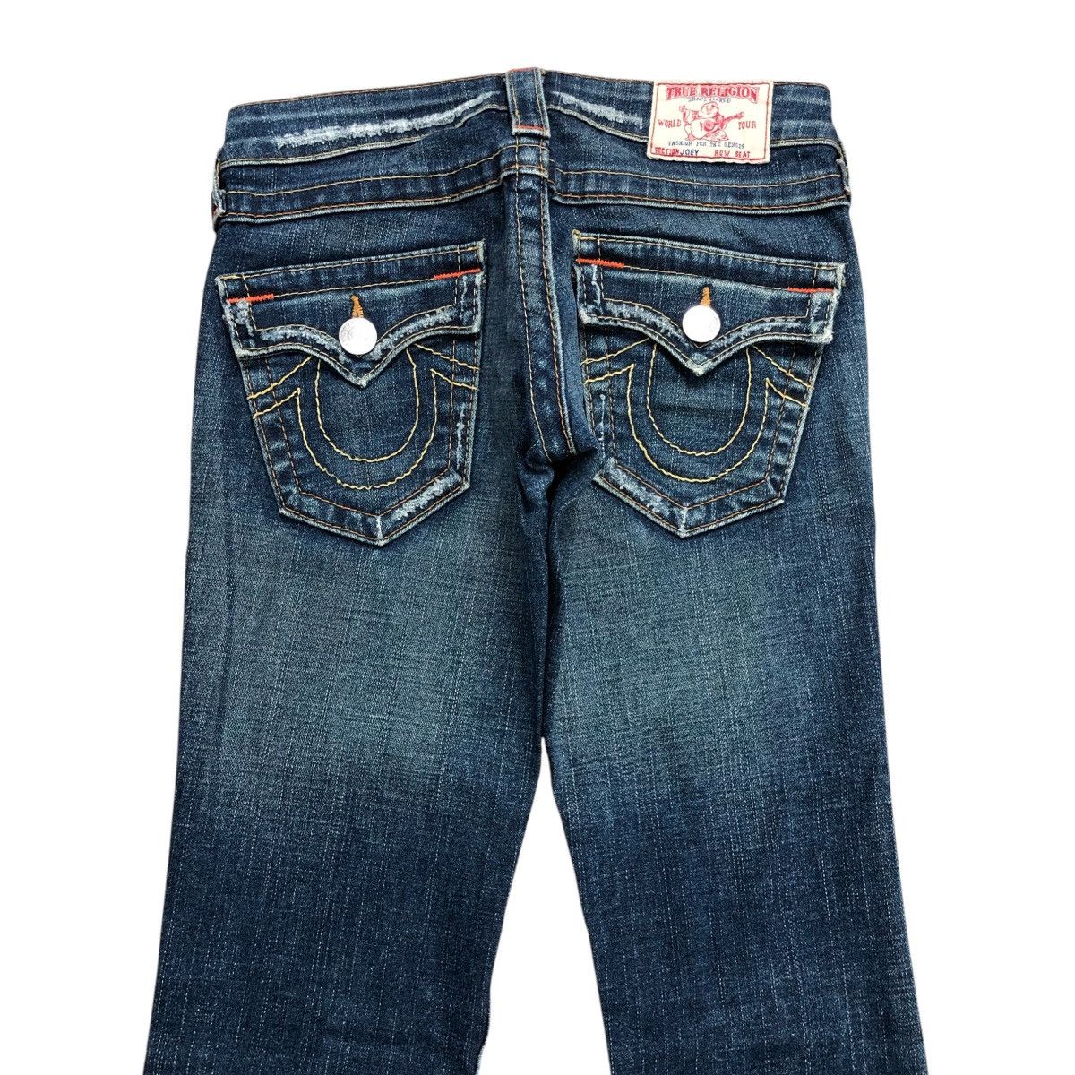 If Six Was Nine × Japanese Brand × True Religion Vintage True Relligion Distressed BootCut Flared Jeans LGB Size US 26 / EU 42 - 13 Thumbnail