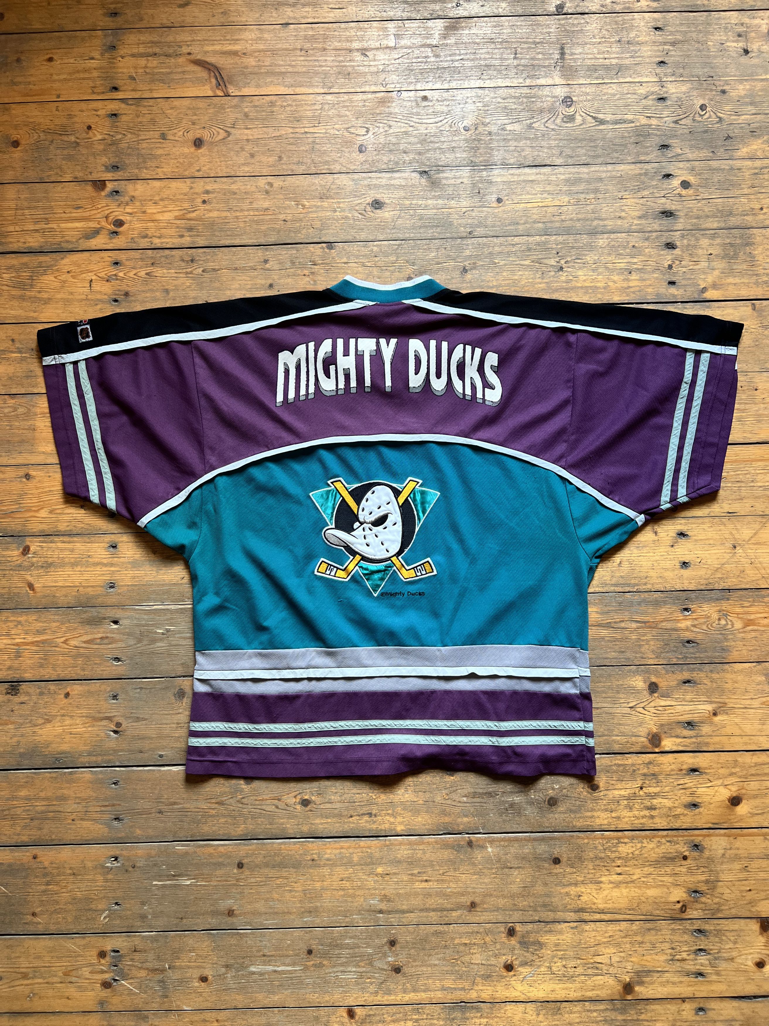 NHL Anaheim 1990's Hockey Mighty Ducks #26 CMP NFL Jersey Size US XL / EU 56 / 4 - 1 Thumbnail