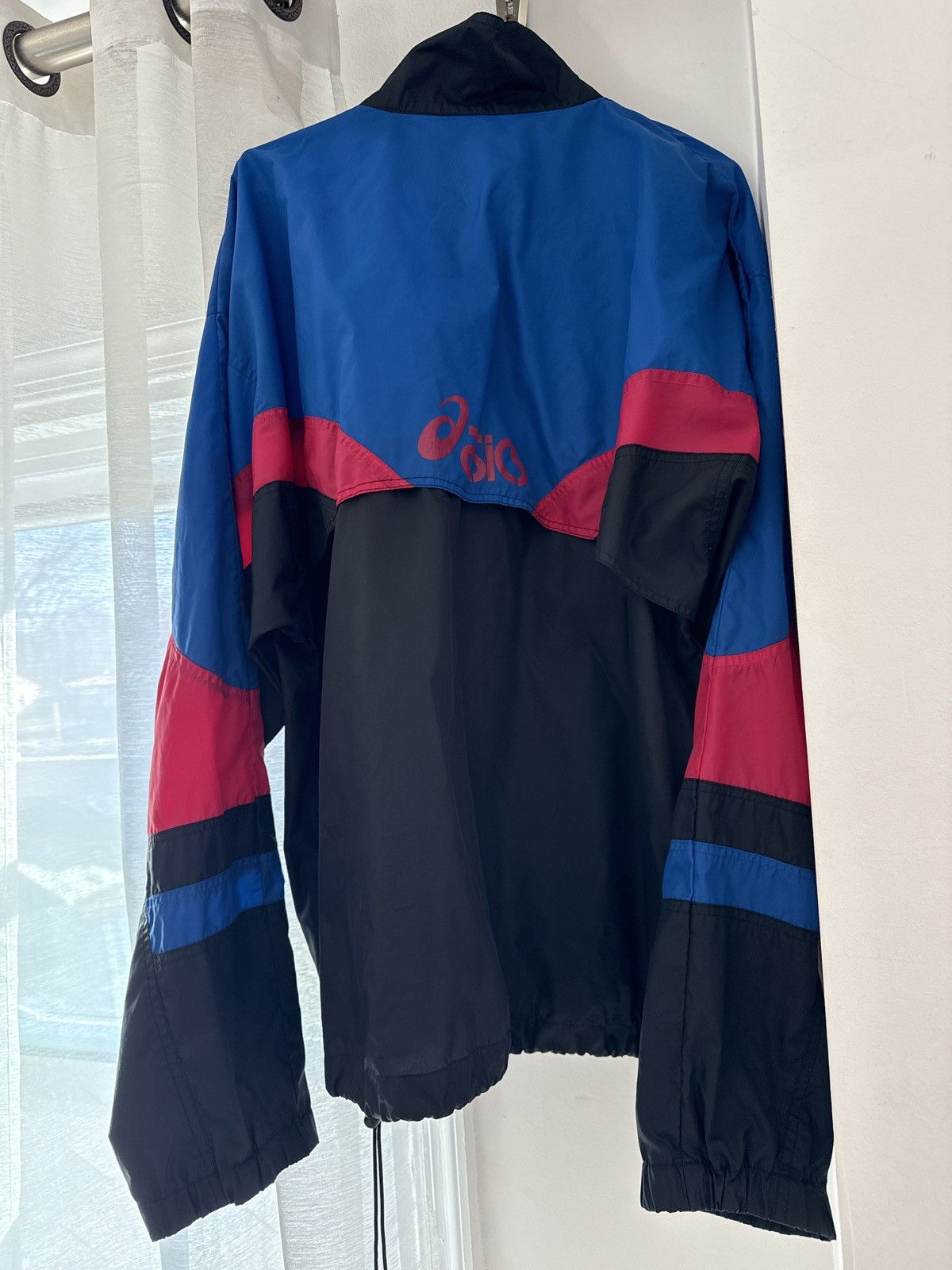 Asics Vintage Asics windbreaker Size US XL / EU 56 / 4 - 2 Thumbnail