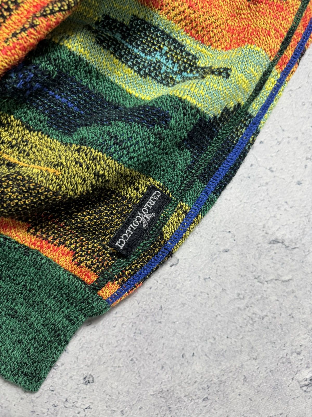 Carlo Colucci Carlo Colucci Coogi Monogram Sweater Size 54 Size US L / EU 52-54 / 3 - 4 Thumbnail