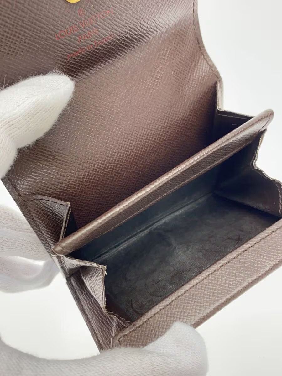 Louis Vuitton Louis Vuitton Damier Ebene Porto Monet Pla Brown Size ONE SIZE - 5 Thumbnail